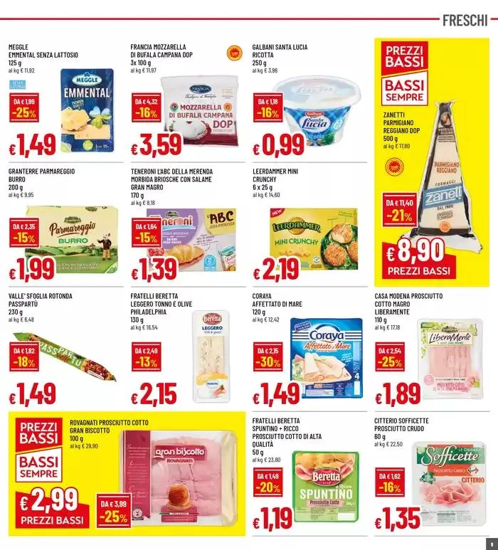 Sorridi prezzi ancora piu bassi da 23 gennaio a 5 febbraio di 2025 - Pagina del volantino 9