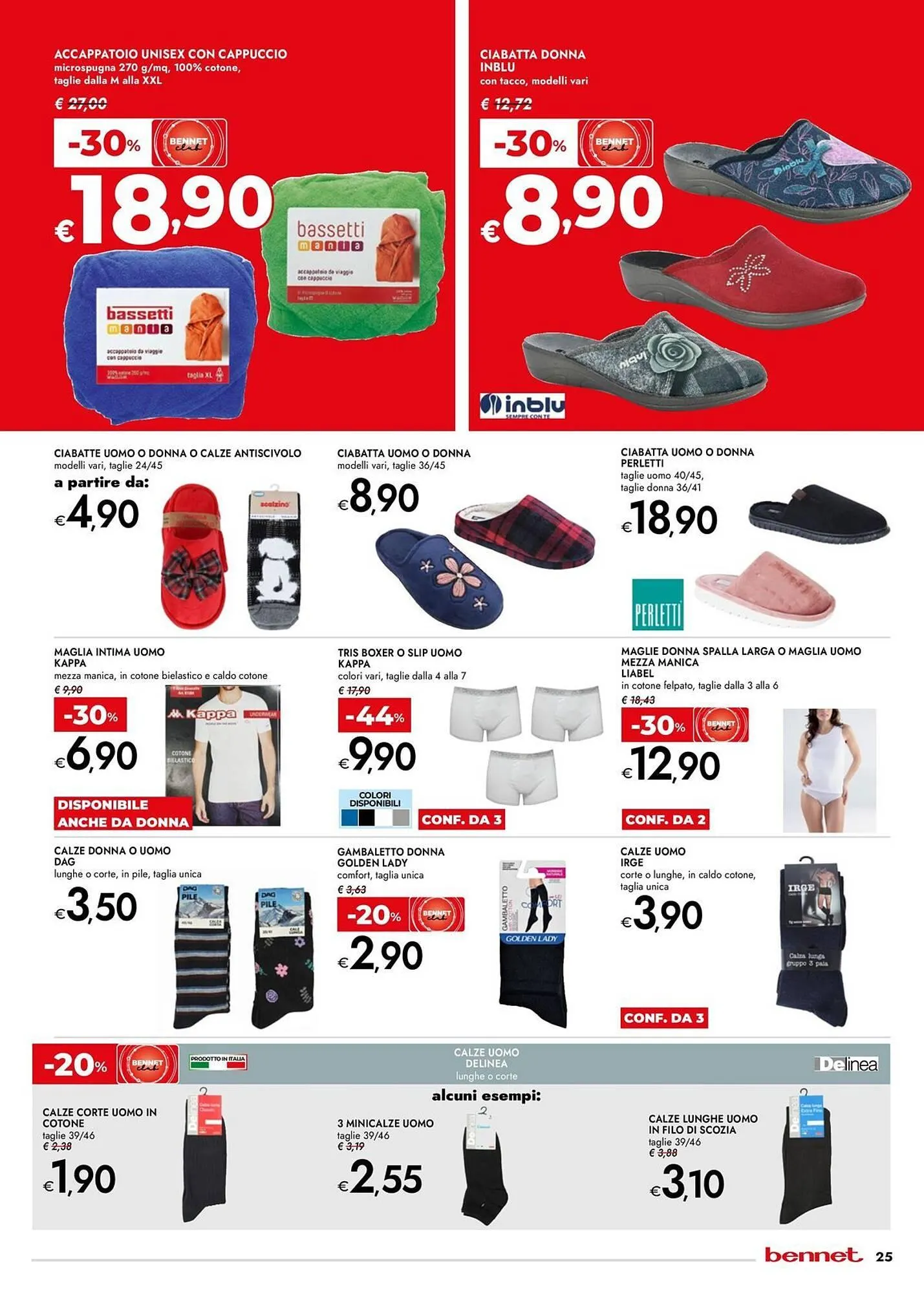 Volantino Bennet da 6 novembre a 19 novembre di 2025 - Pagina del volantino 25