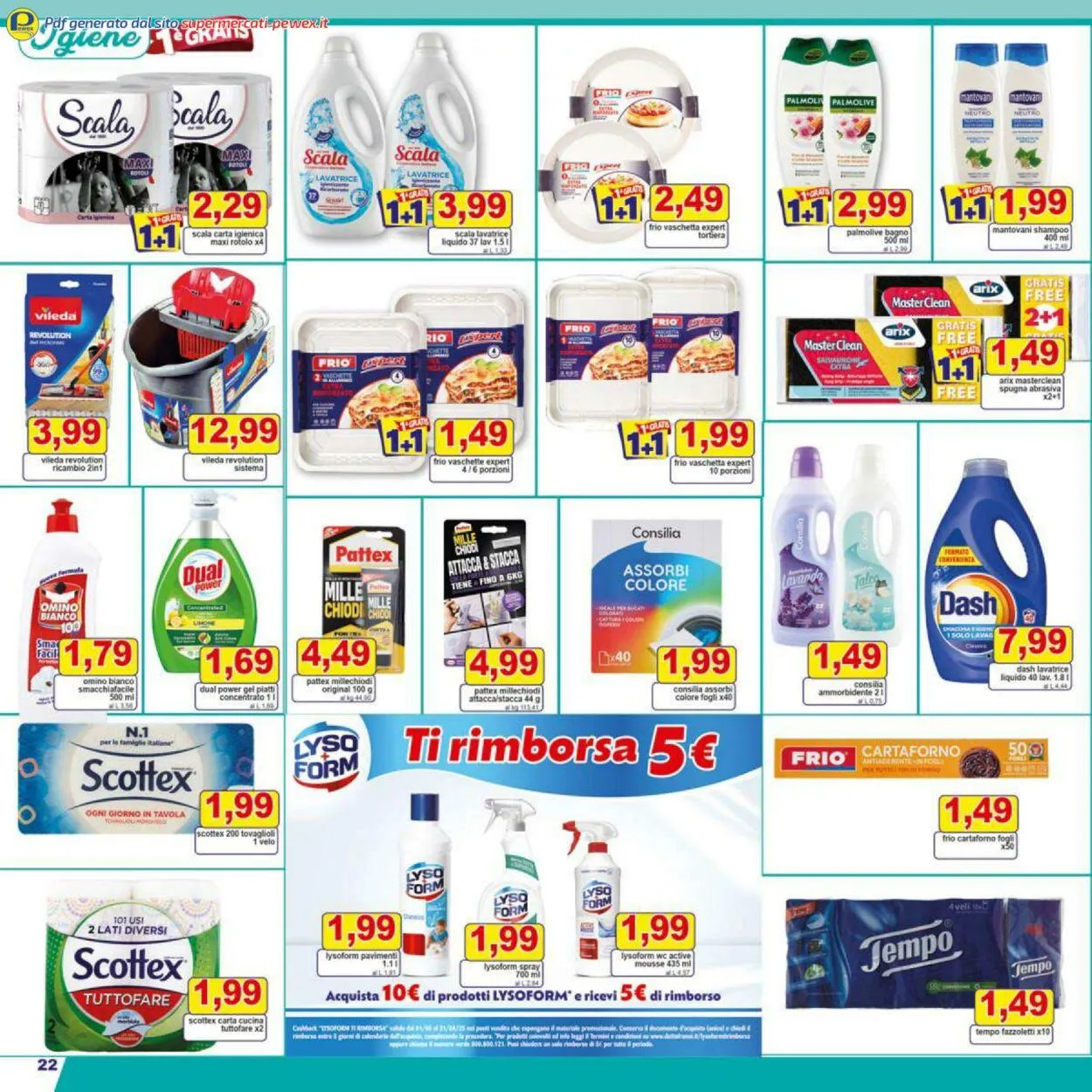 Pewex Volantino attuale da 27 maggio a 10 giugno di 2025 - Pagina del volantino 22