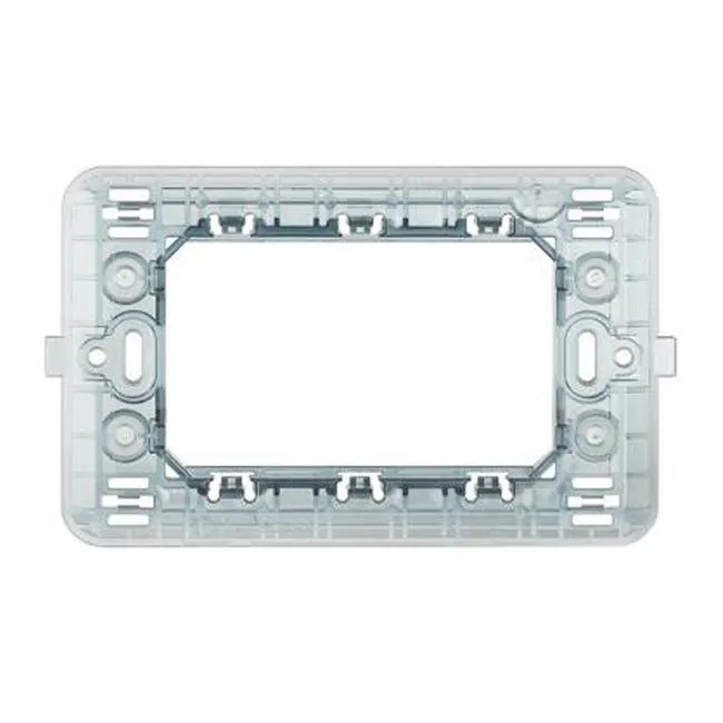 Supporto 3 moduli Matix BTICINO grigio