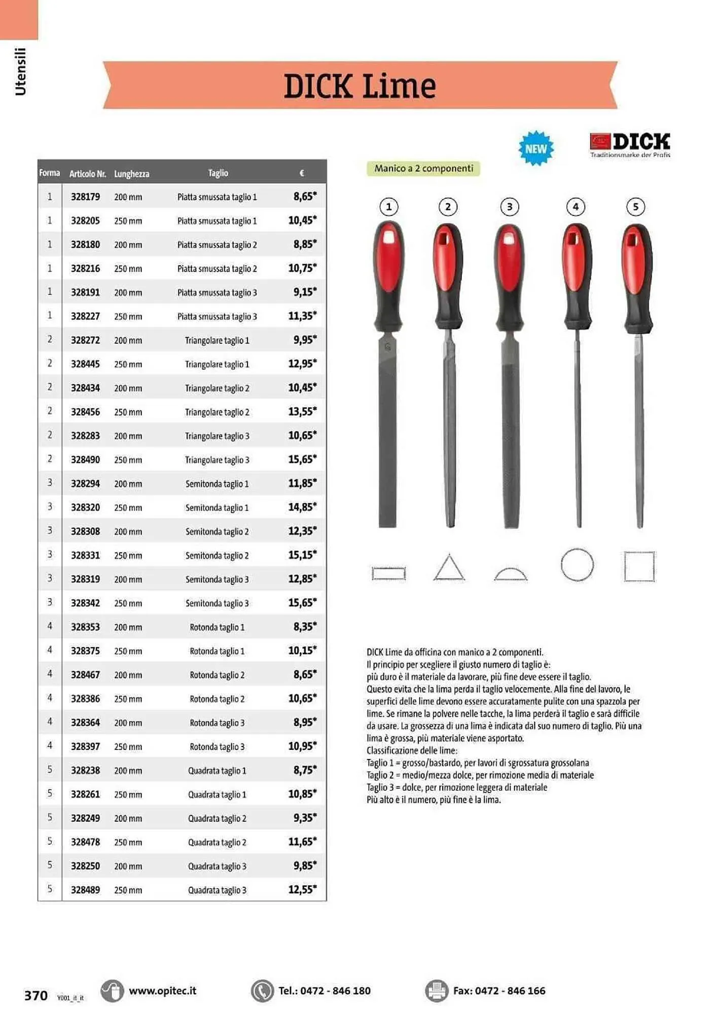 Volantino Opitec da 6 gennaio a 31 agosto di 2024 - Pagina del volantino 370