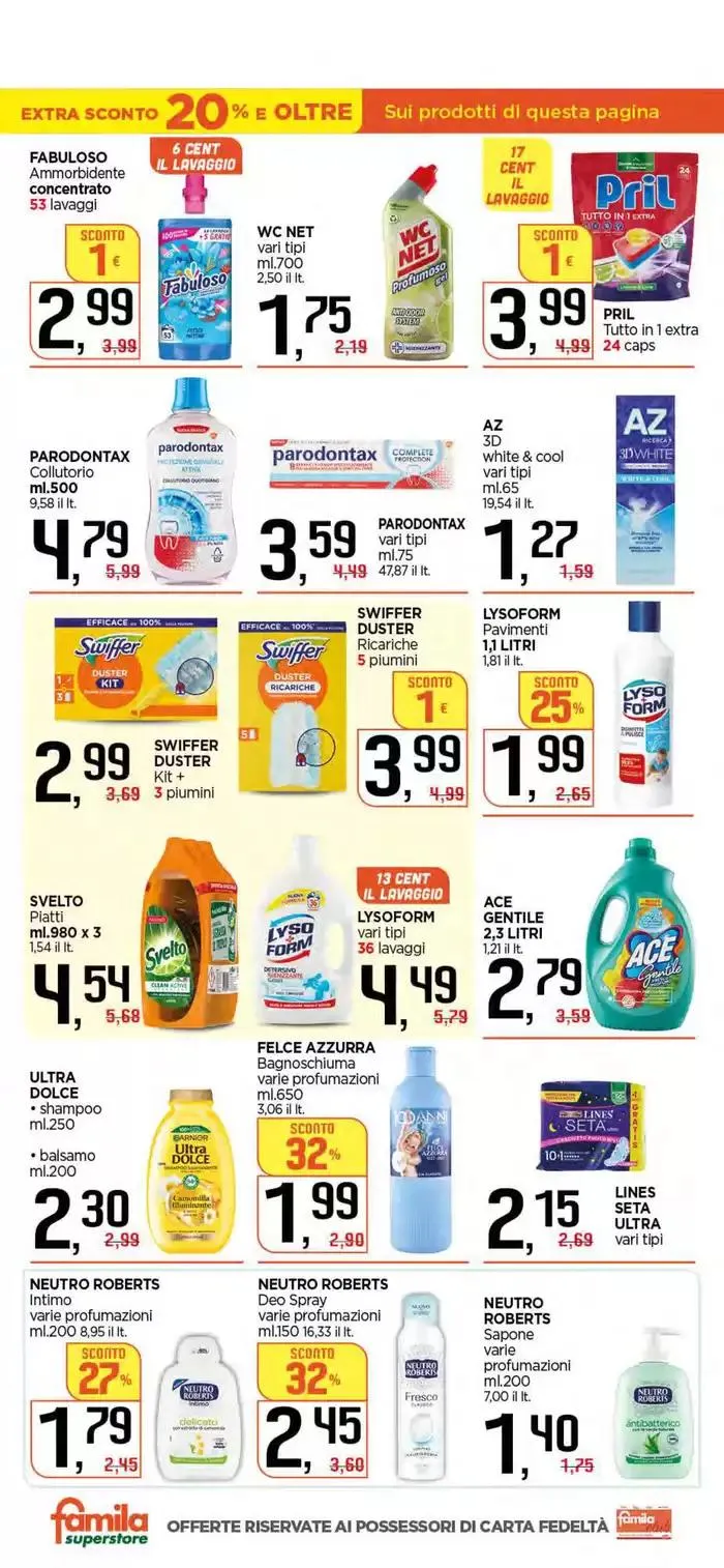 Extra sconto 20% e oltre da 20 marzo a 26 marzo di 2025 - Pagina del volantino 15