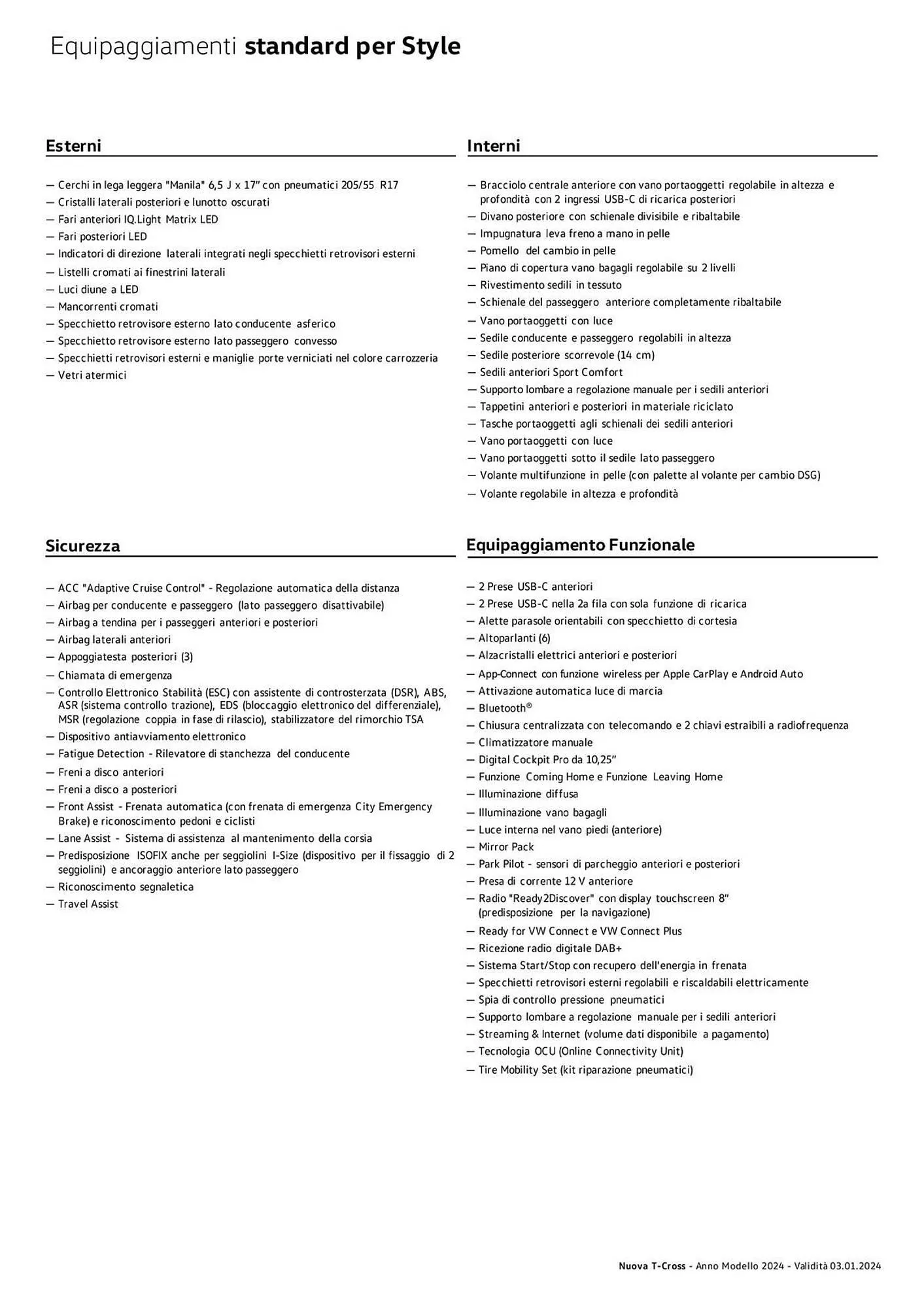 Volantino Volkswagen da 6 febbraio a 31 dicembre di 2024 - Pagina del volantino 43