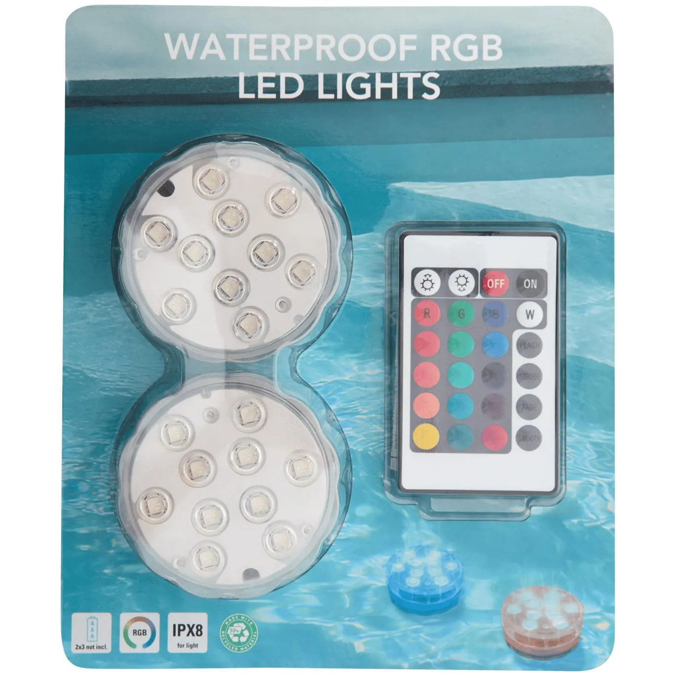 Illuminazione a LED RGB impermeabile