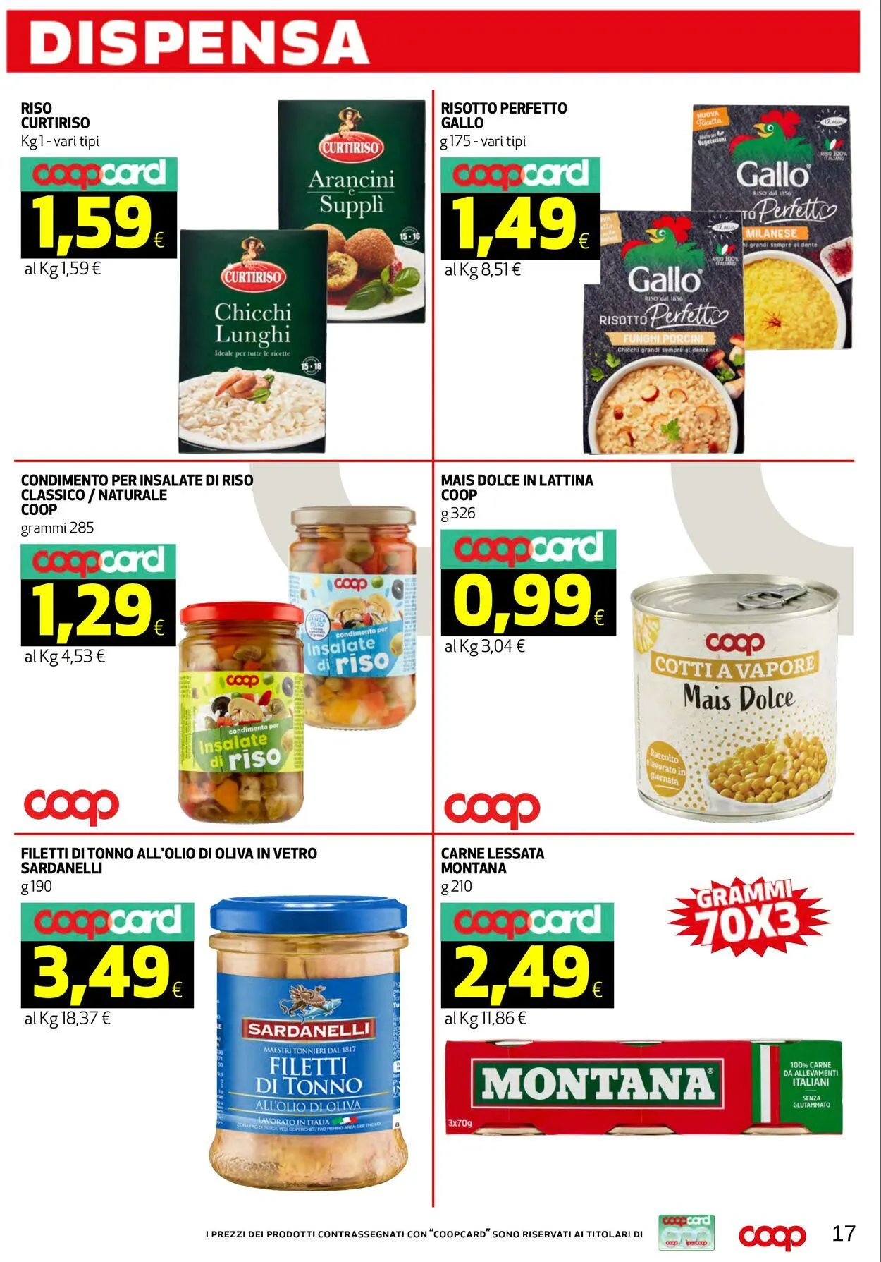 Coop Volantino attuale da 21 agosto a 31 agosto di 2025 - Pagina del volantino 17