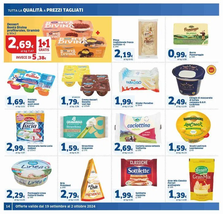 Offerte che fruttano bene! + Speciale colazione , Superstore da 19 settembre a 2 ottobre di 2024 - Pagina del volantino 14