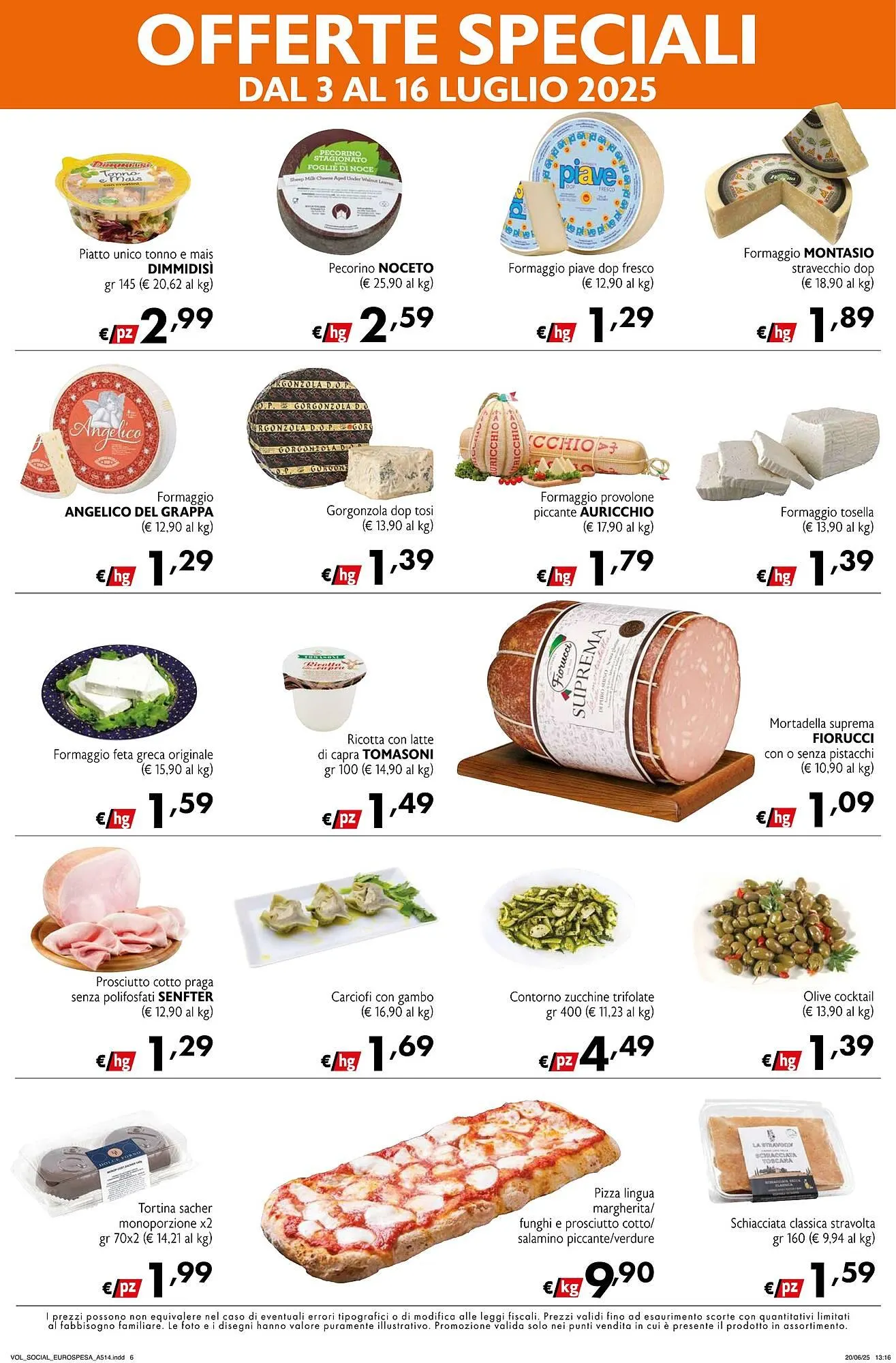 Volantino Eurospesa da 3 luglio a 16 luglio di 2025 - Pagina del volantino 6