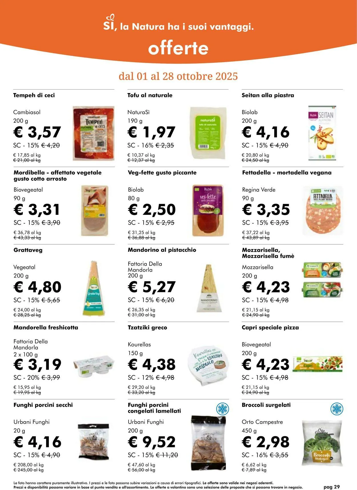 Natura Sì Volantino attuale da 6 novembre a 20 novembre di 2025 - Pagina del volantino 28