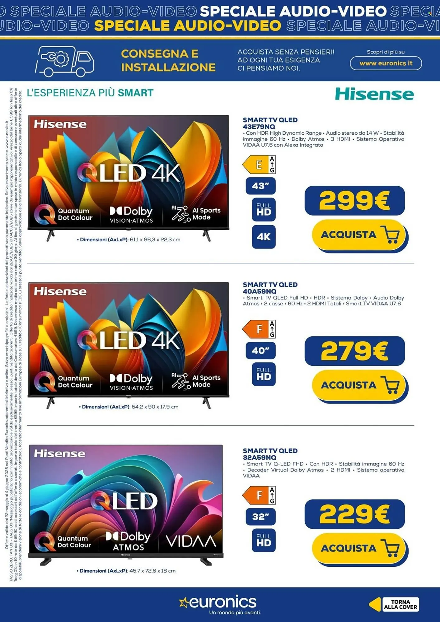 Volantino Euronics da 22 maggio a 4 giugno di 2025 - Pagina del volantino 4