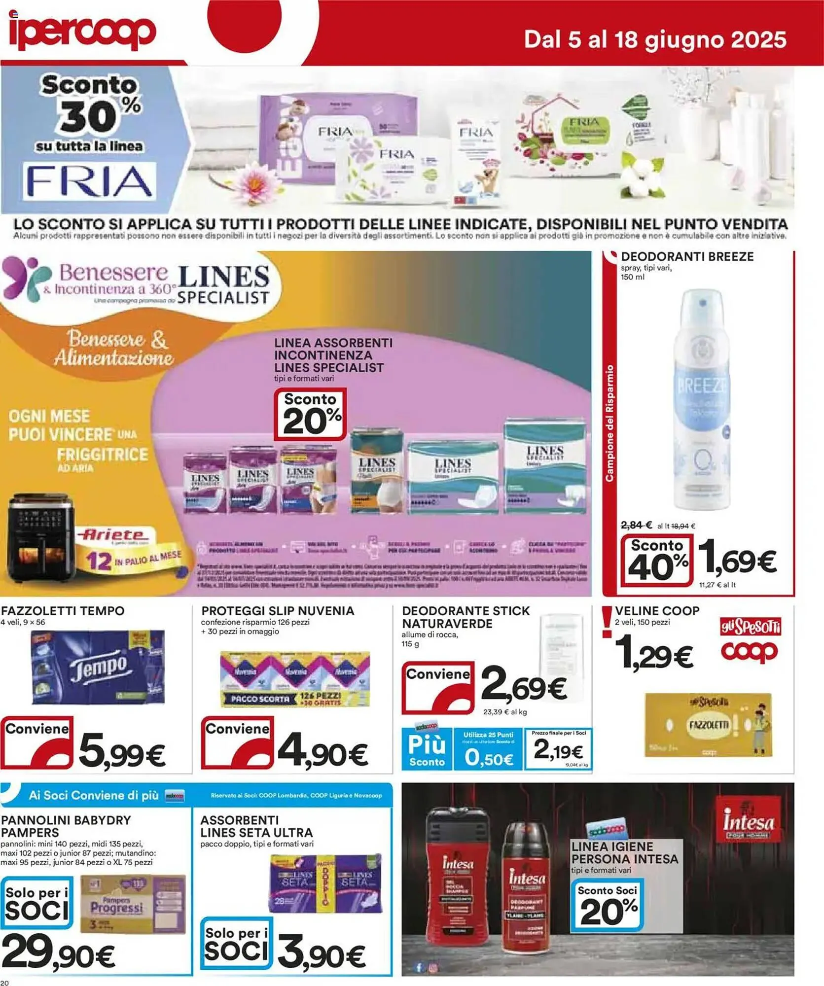 Volantino Ipercoop da 5 giugno a 18 giugno di 2025 - Pagina del volantino 20