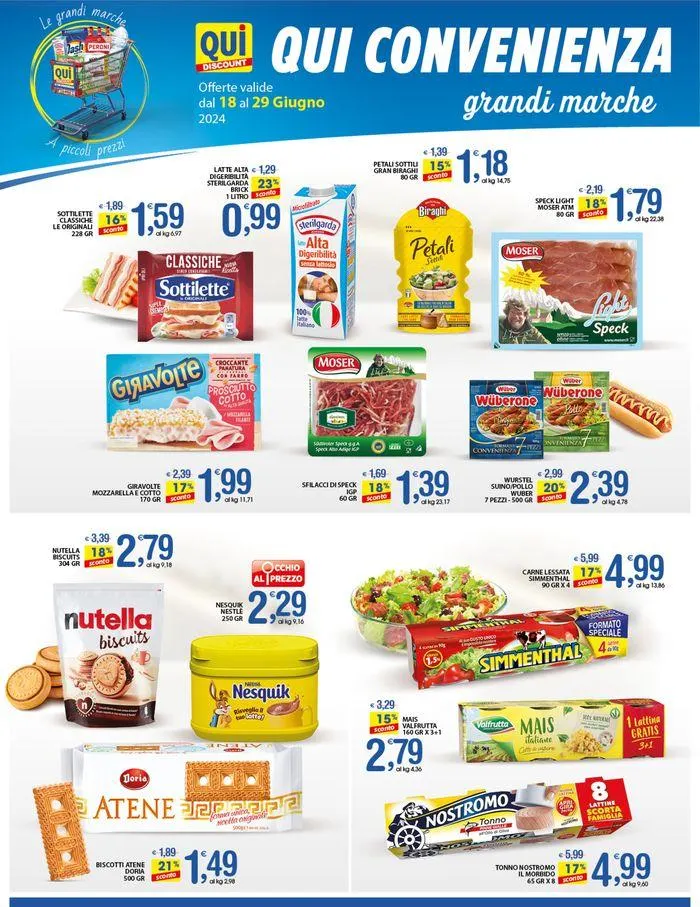 Qui convenienza firmata da 18 giugno a 29 giugno di 2024 - Pagina del volantino 4