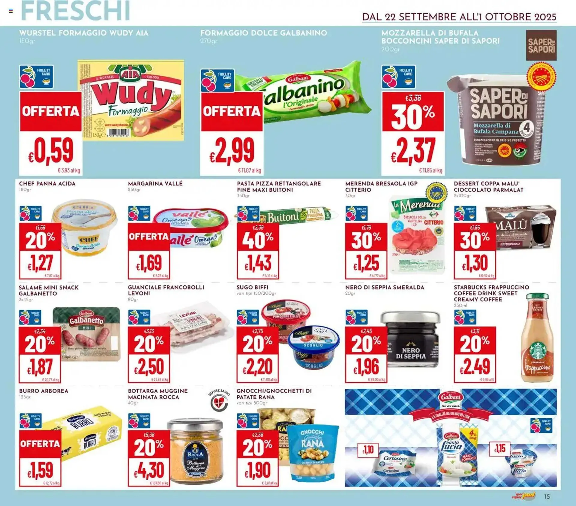 Volantino Pan da 22 settembre a 1 ottobre di 2025 - Pagina del volantino 15