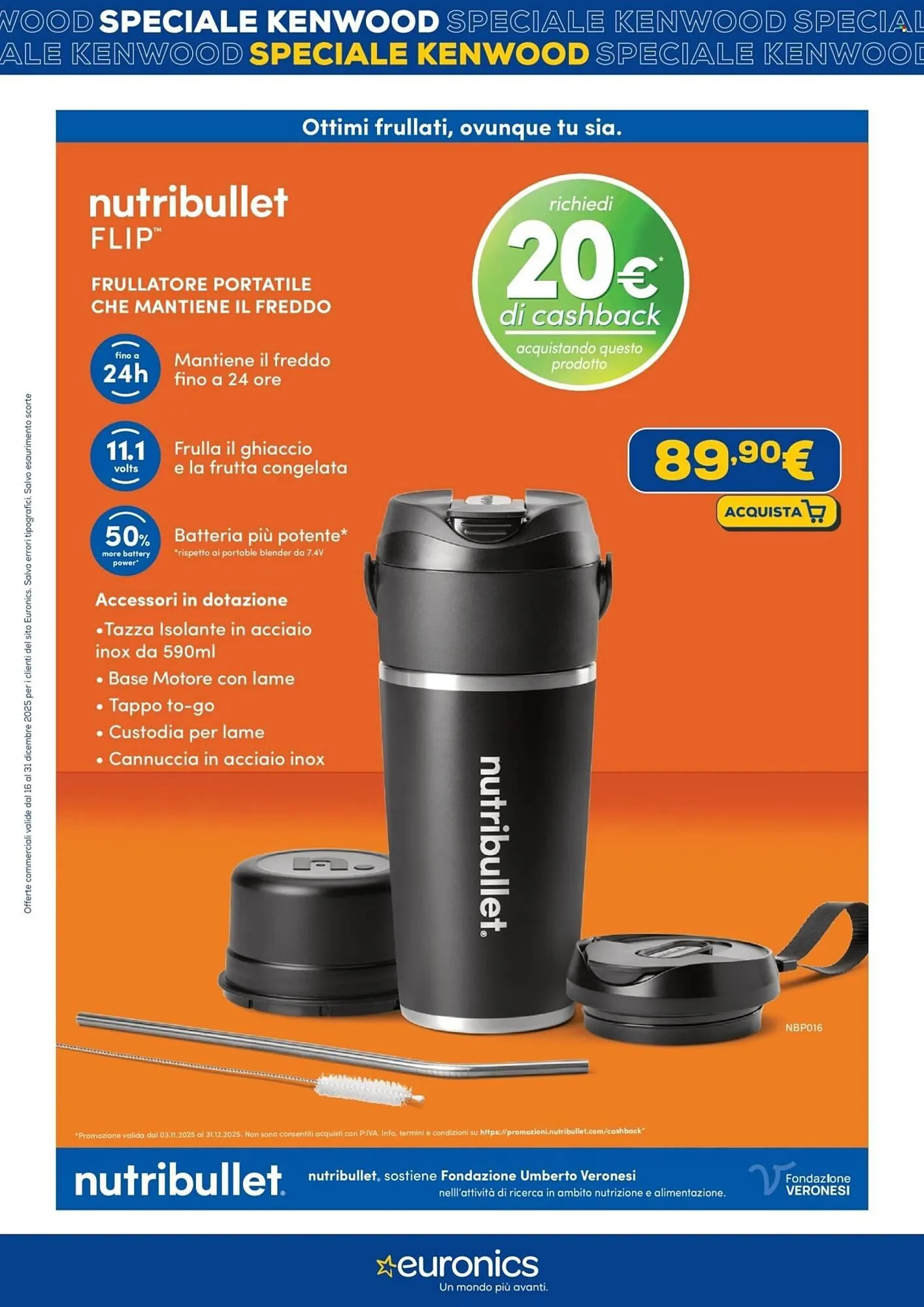 Volantino Euronics da 16 dicembre a 31 dicembre di 2025 - Pagina del volantino 10