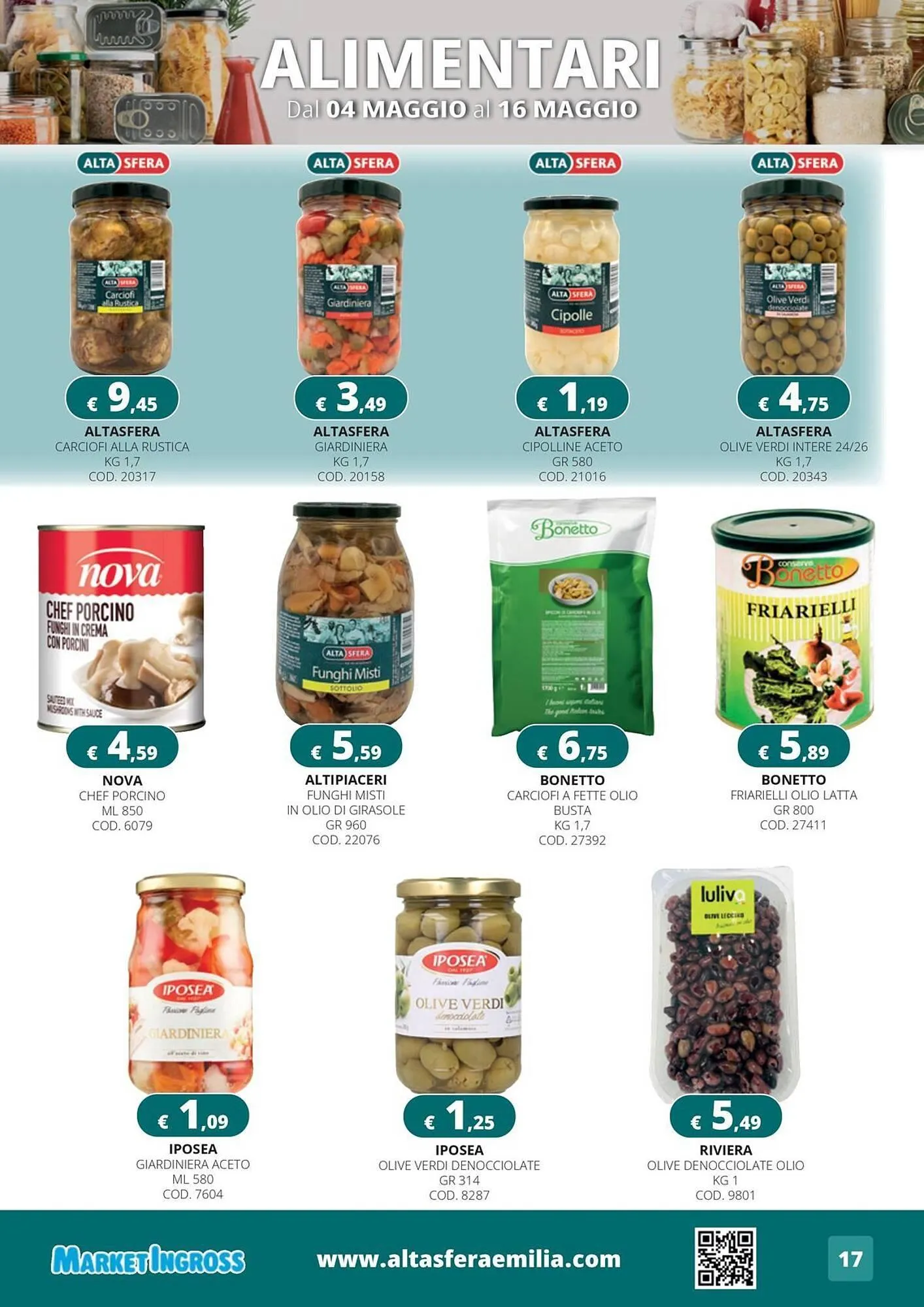 Volantino Altasfera da 4 maggio a 16 maggio di 2026 - Pagina del volantino 17