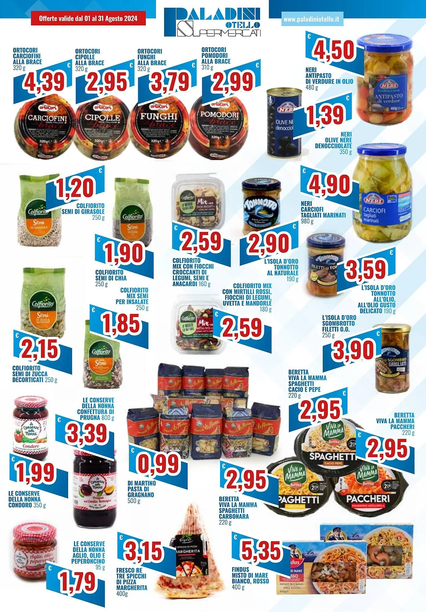 Volantino Paladini Otello Supermercato da 7 agosto a 31 agosto di 2024 - Pagina del volantino 4