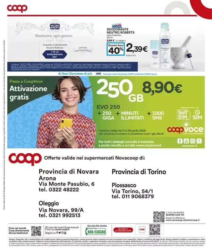 RISPARMIO da 22 aprile a 30 aprile di 2025 - Pagina del volantino 24