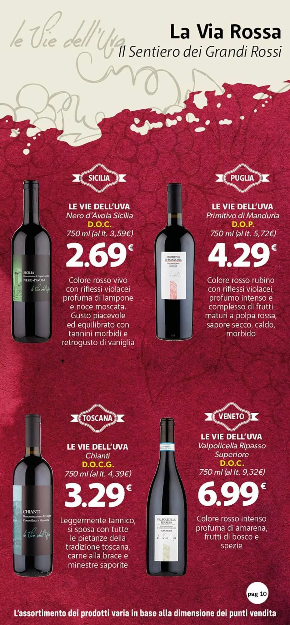 Volantino Famila Superstore da 10 ottobre a 22 ottobre di 2025 - Pagina del volantino 10