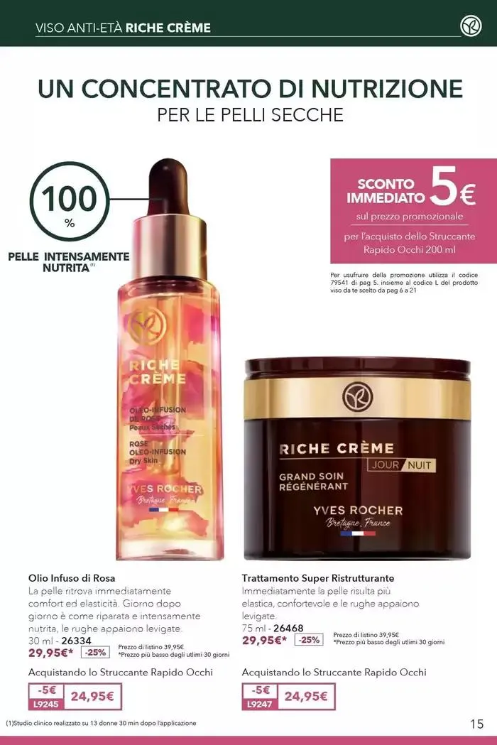 Delicato sugli occhi da 22 ottobre a 21 novembre di 2024 - Pagina del volantino 15
