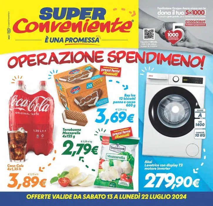 Operazione spendimeno! da 13 luglio a 22 luglio di 2024 - Pagina del volantino 1