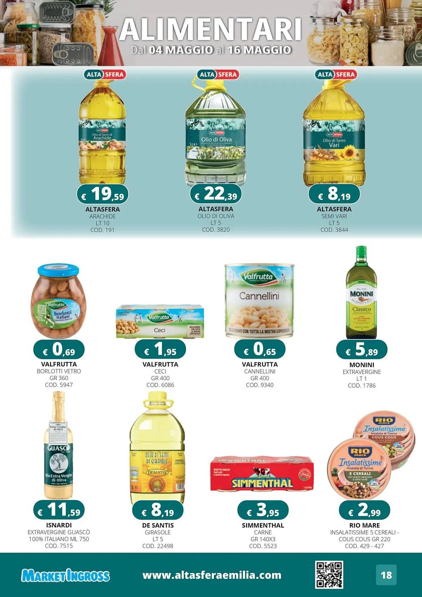 Volantino Altasfera da 4 maggio a 16 maggio di 2026 - Pagina del volantino 18
