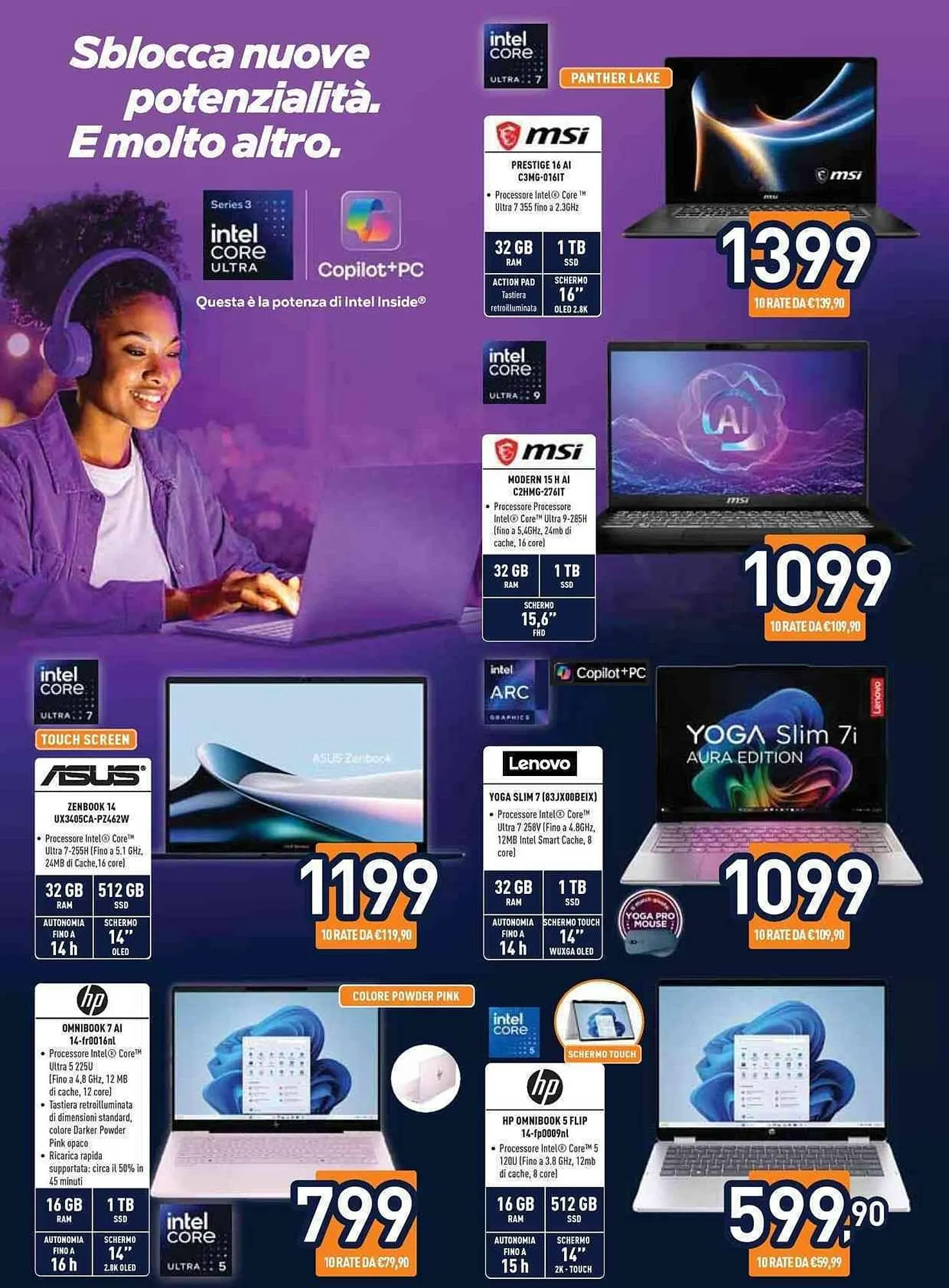 Volantino Unieuro da 27 febbraio a 19 marzo di 2026 - Pagina del volantino 22