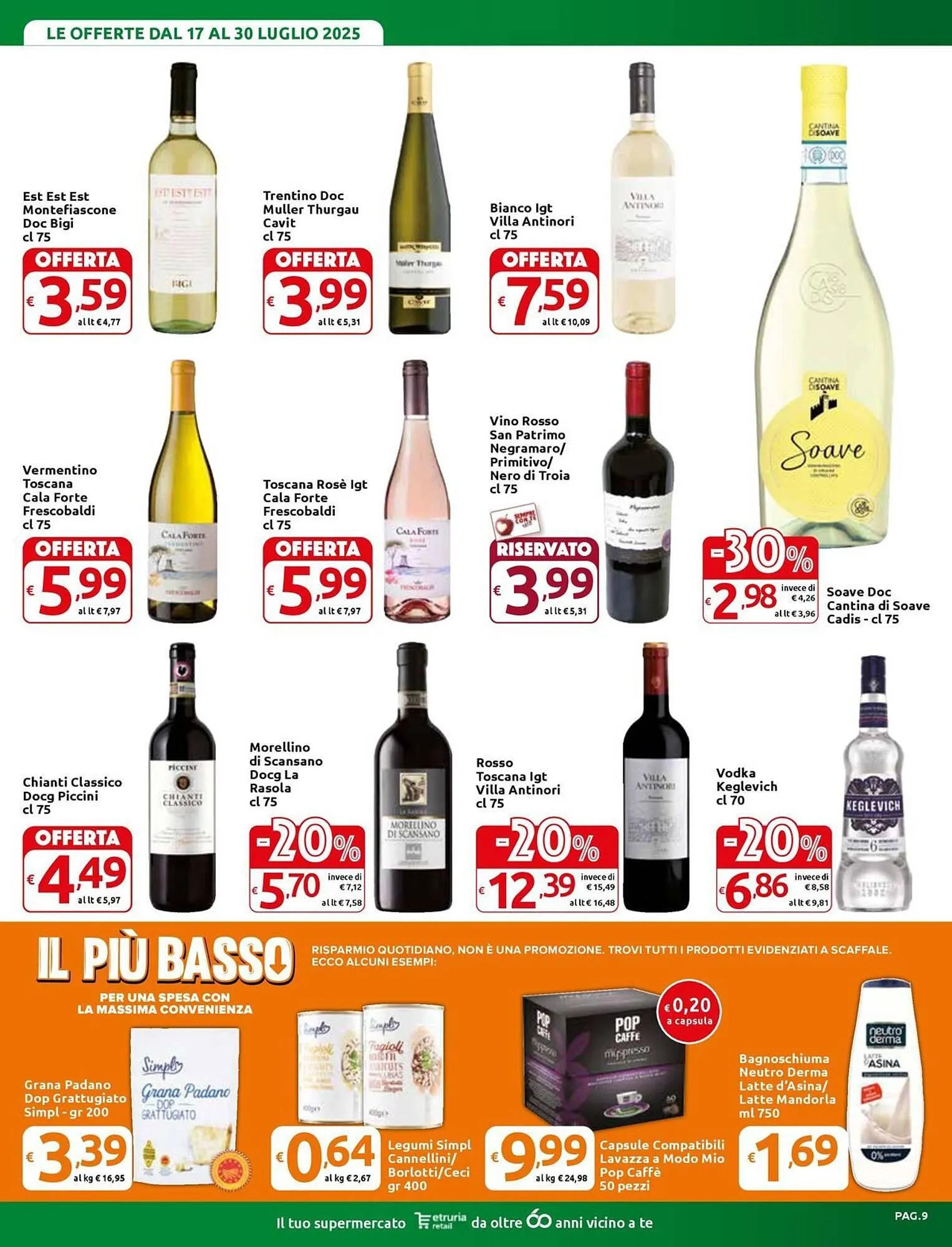 Volantino Carrefour Express da 17 luglio a 30 luglio di 2025 - Pagina del volantino 9