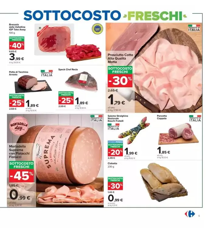 Sottocosto freschi da 24 ottobre a 7 novembre di 2024 - Pagina del volantino 5