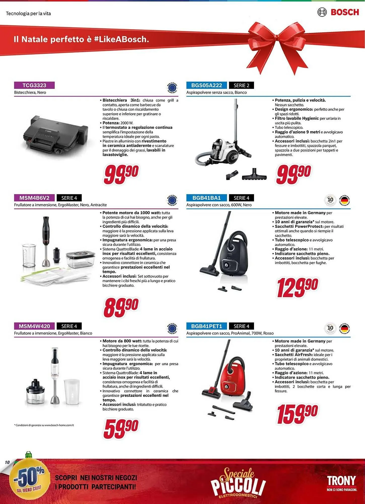 Volantino Trony da 9 dicembre a 24 dicembre di 2025 - Pagina del volantino 10