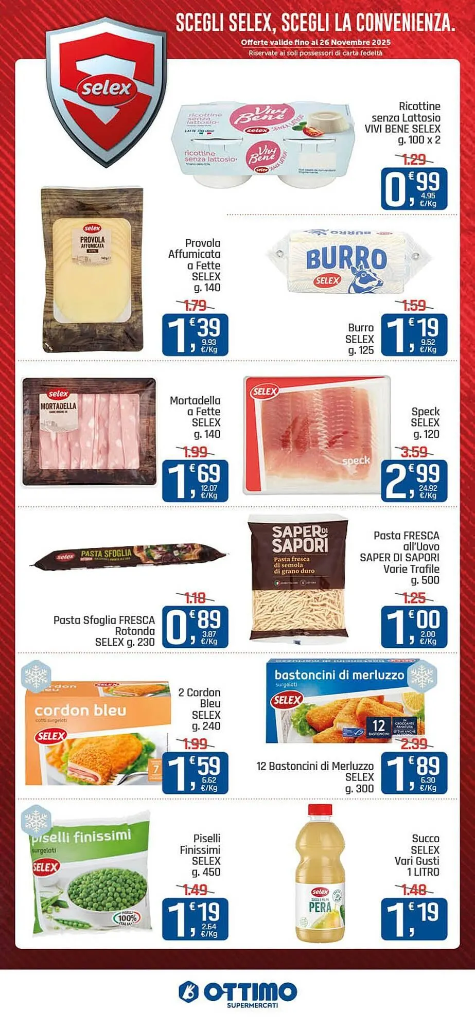 Volantino Ottimo Market da 17 novembre a 26 novembre di 2025 - Pagina del volantino 2