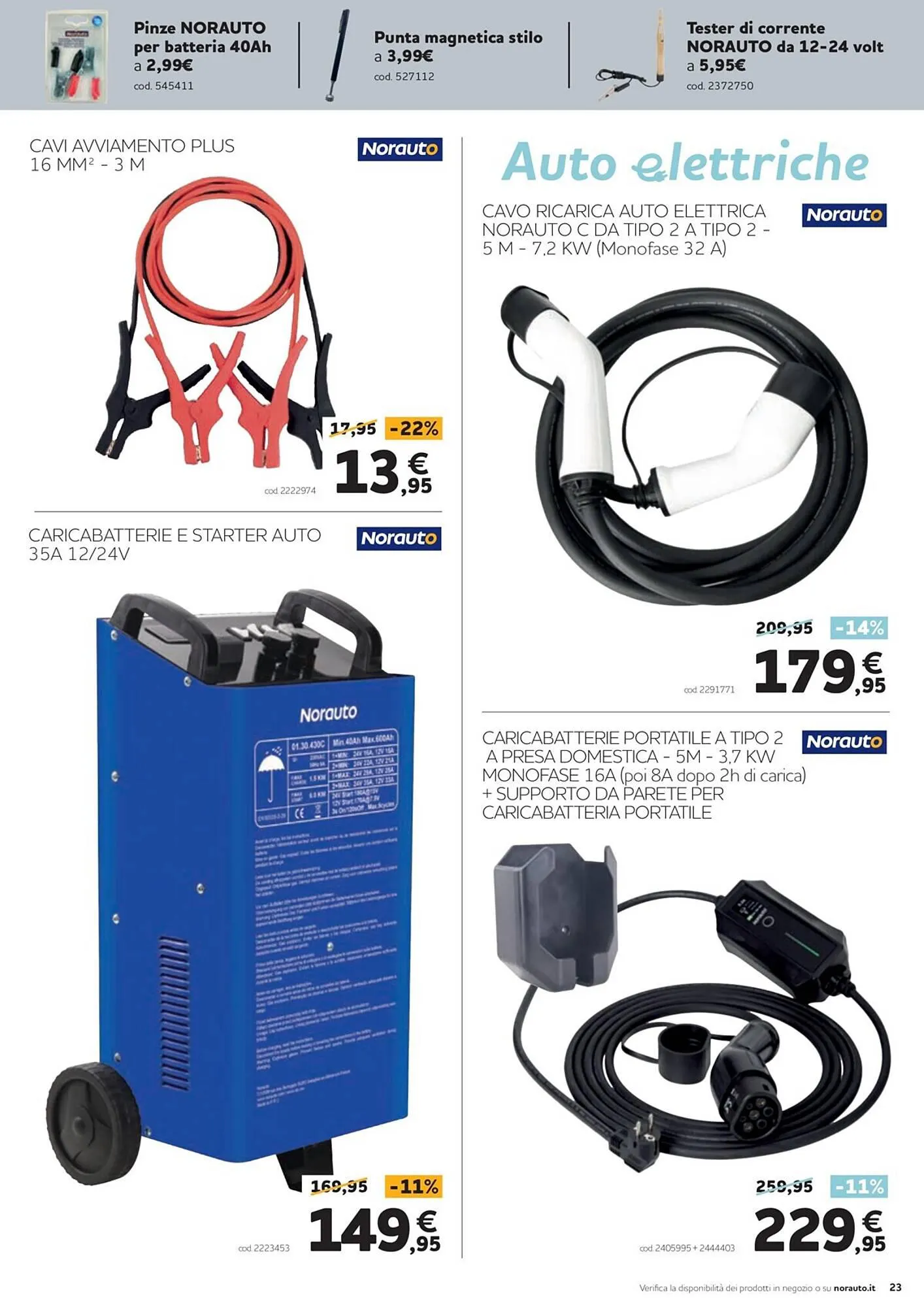 Volantino Norauto da 27 luglio a 30 agosto di 2023 - Pagina del volantino 23