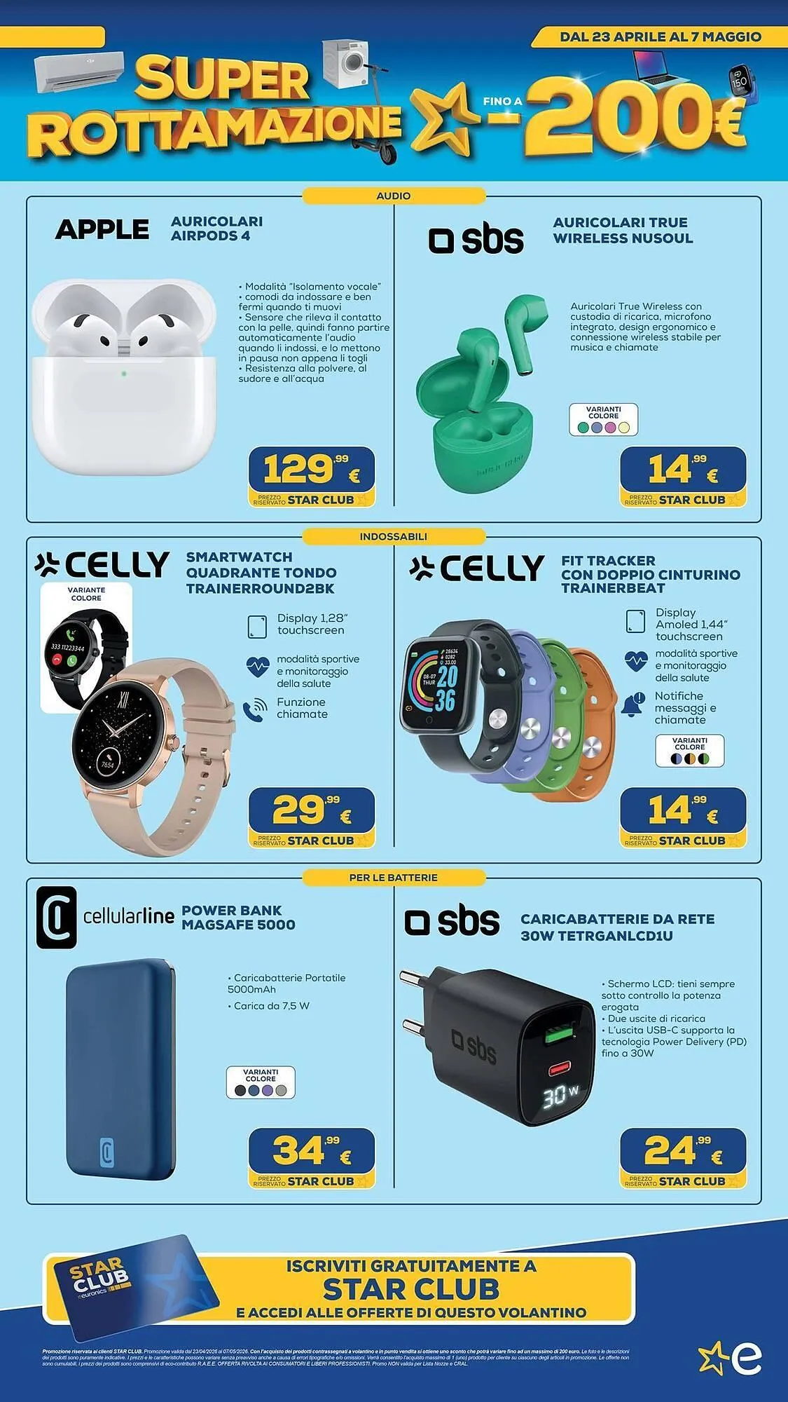 Volantino Euronics da 24 aprile a 7 maggio di 2026 - Pagina del volantino 12