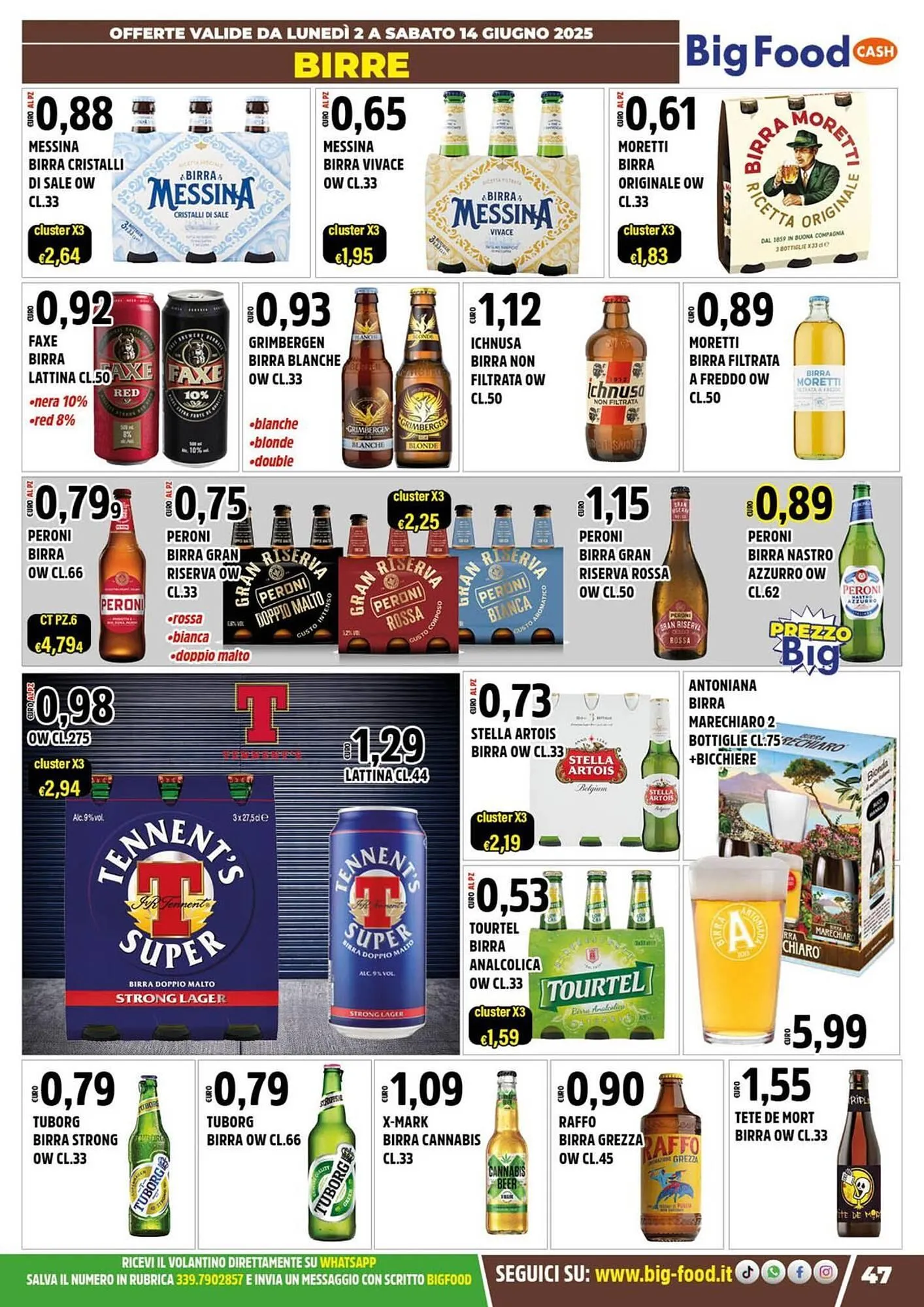 Volantino Big Food da 2 giugno a 14 giugno di 2025 - Pagina del volantino 47