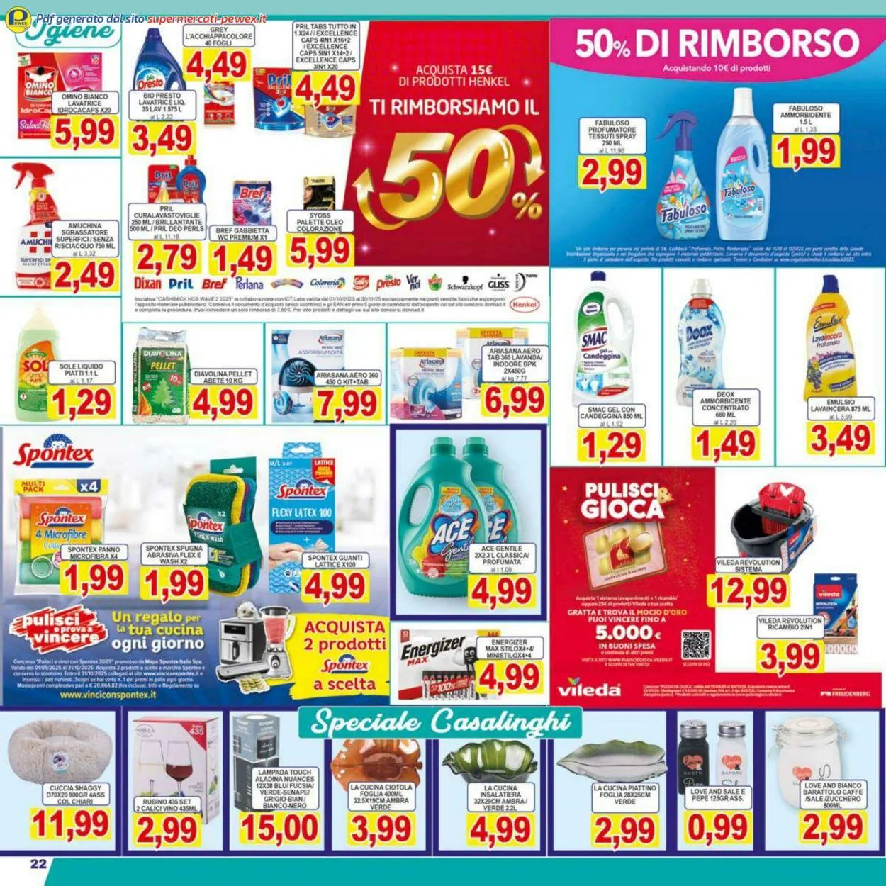 Pewex Volantino attuale da 28 ottobre a 11 novembre di 2025 - Pagina del volantino 22