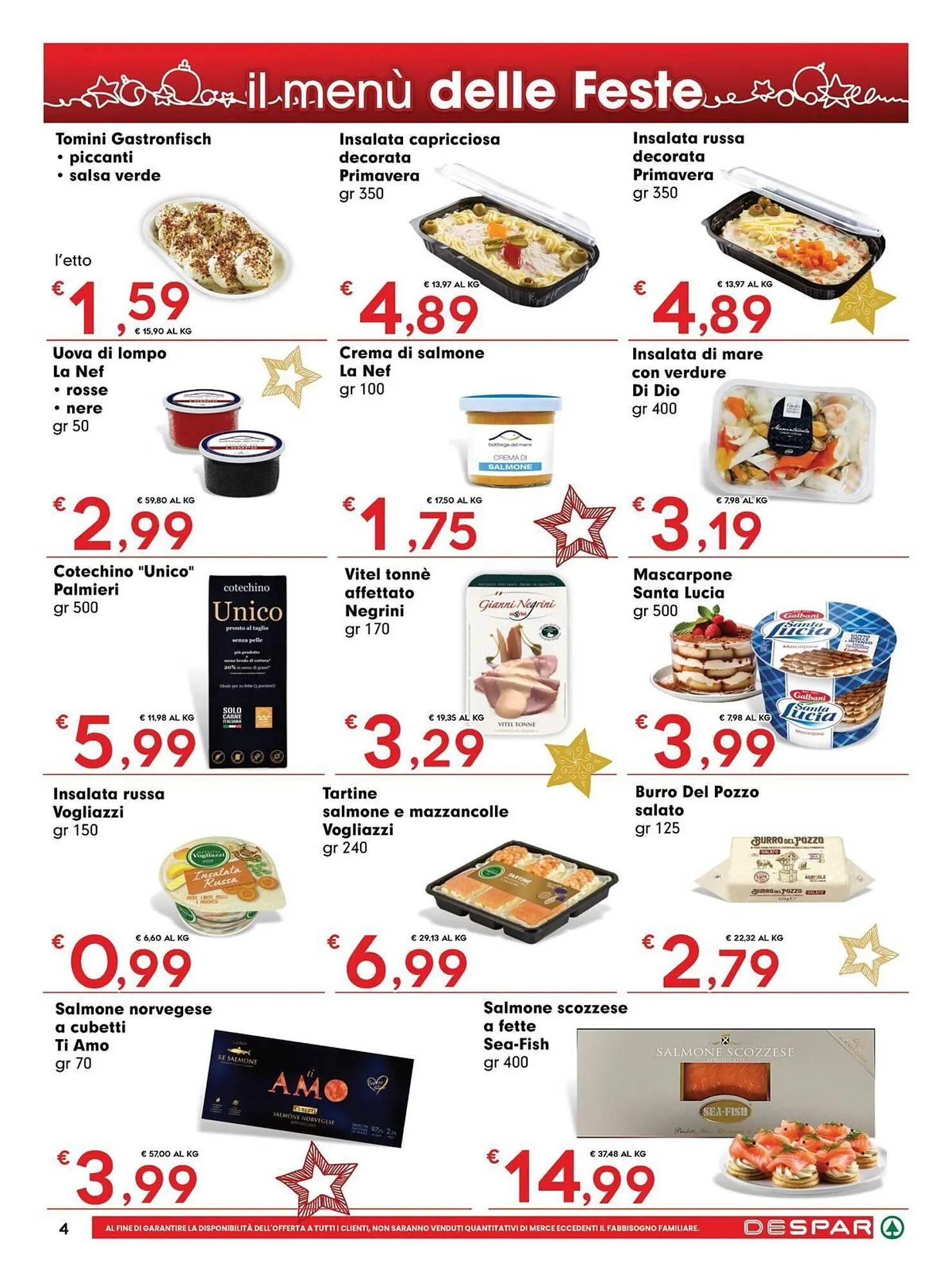 Volantino DeSpar Express da 18 dicembre a 31 dicembre di 2025 - Pagina del volantino 4