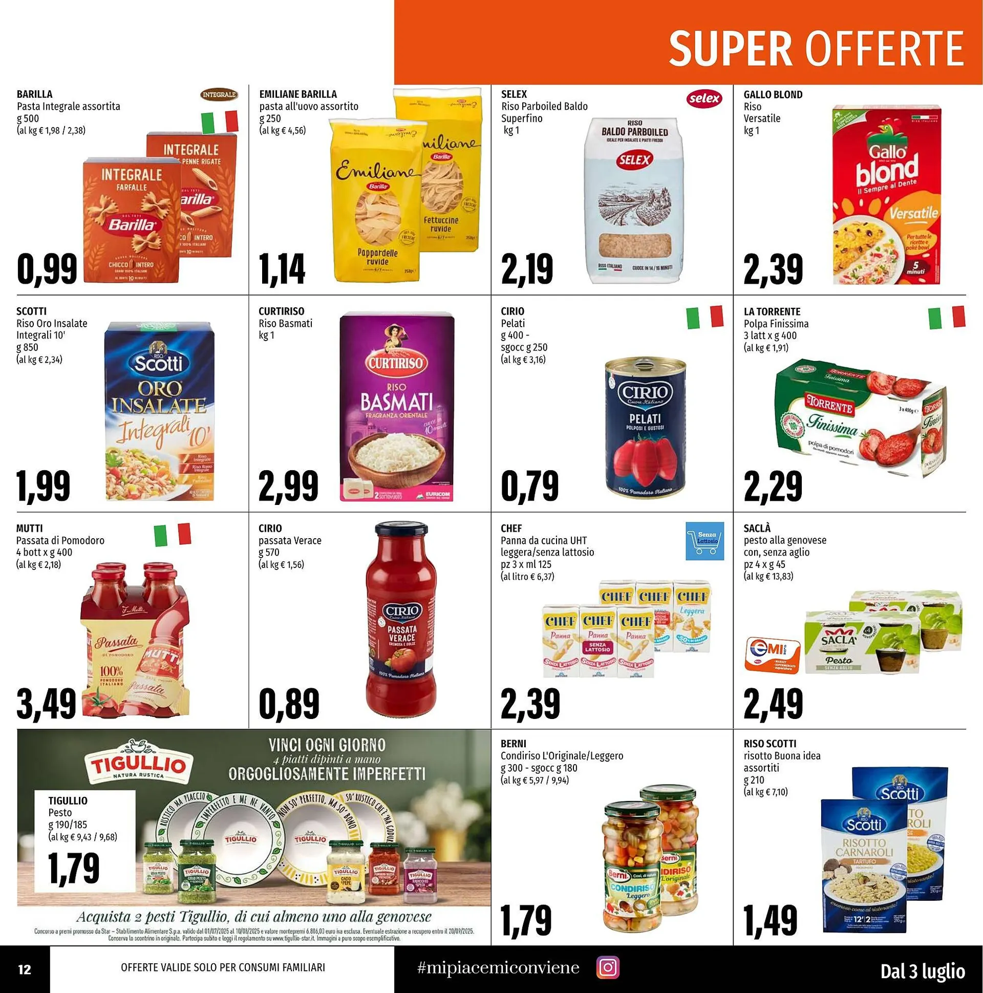 Volantino Emi Supermercati da 3 luglio a 16 luglio di 2025 - Pagina del volantino 12