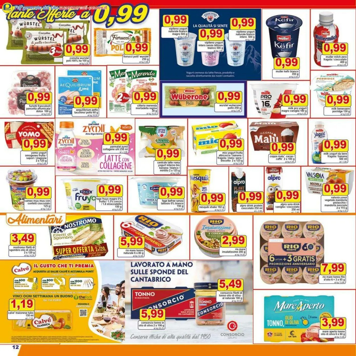 Pewex Volantino attuale da 25 luglio a 5 agosto di 2025 - Pagina del volantino 12