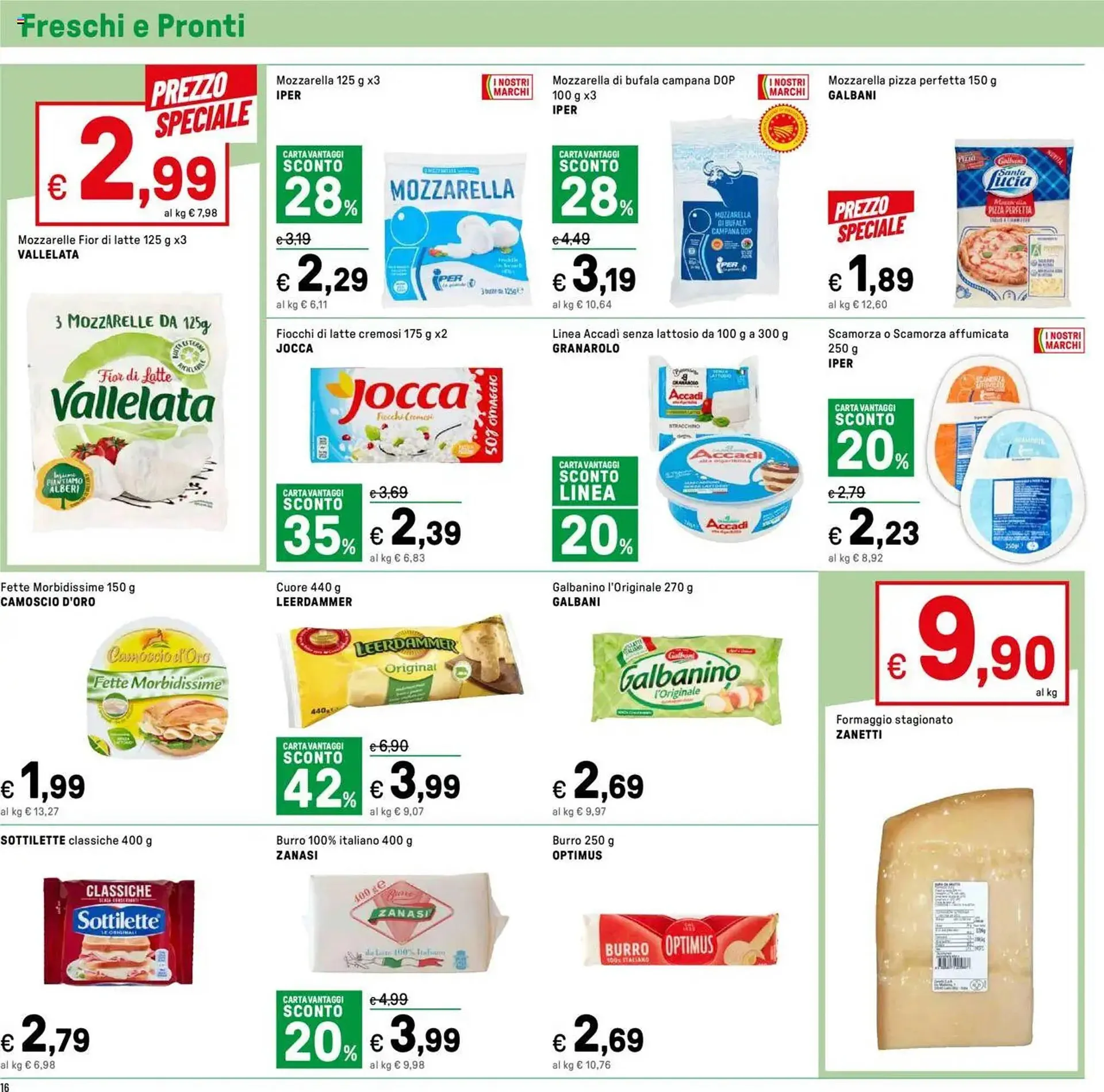 Volantino Iper La Grande da 10 gennaio a 19 gennaio di 2025 - Pagina del volantino 16