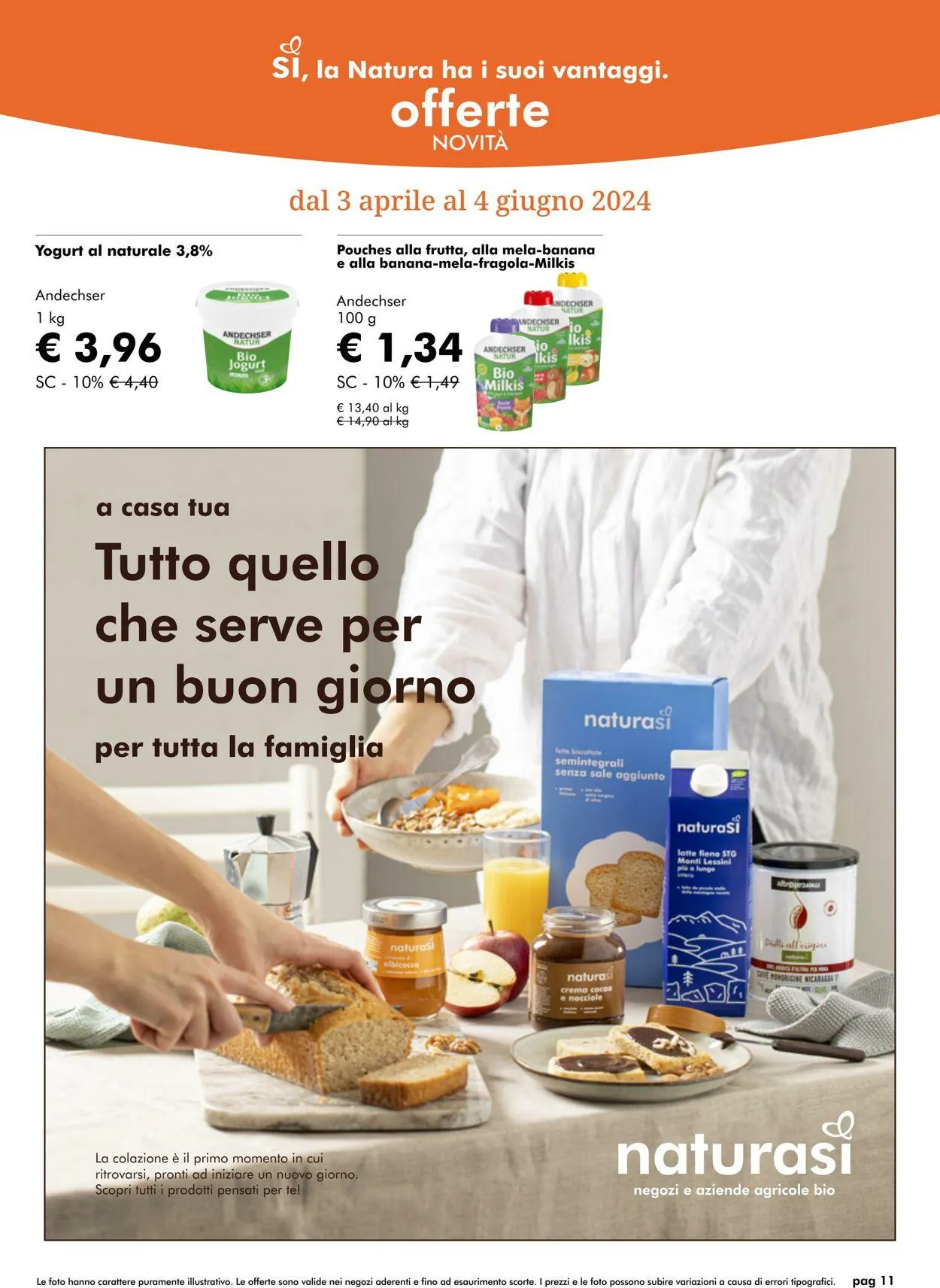 Natura Sì Volantino attuale da 7 maggio a 21 maggio di 2024 - Pagina del volantino 11