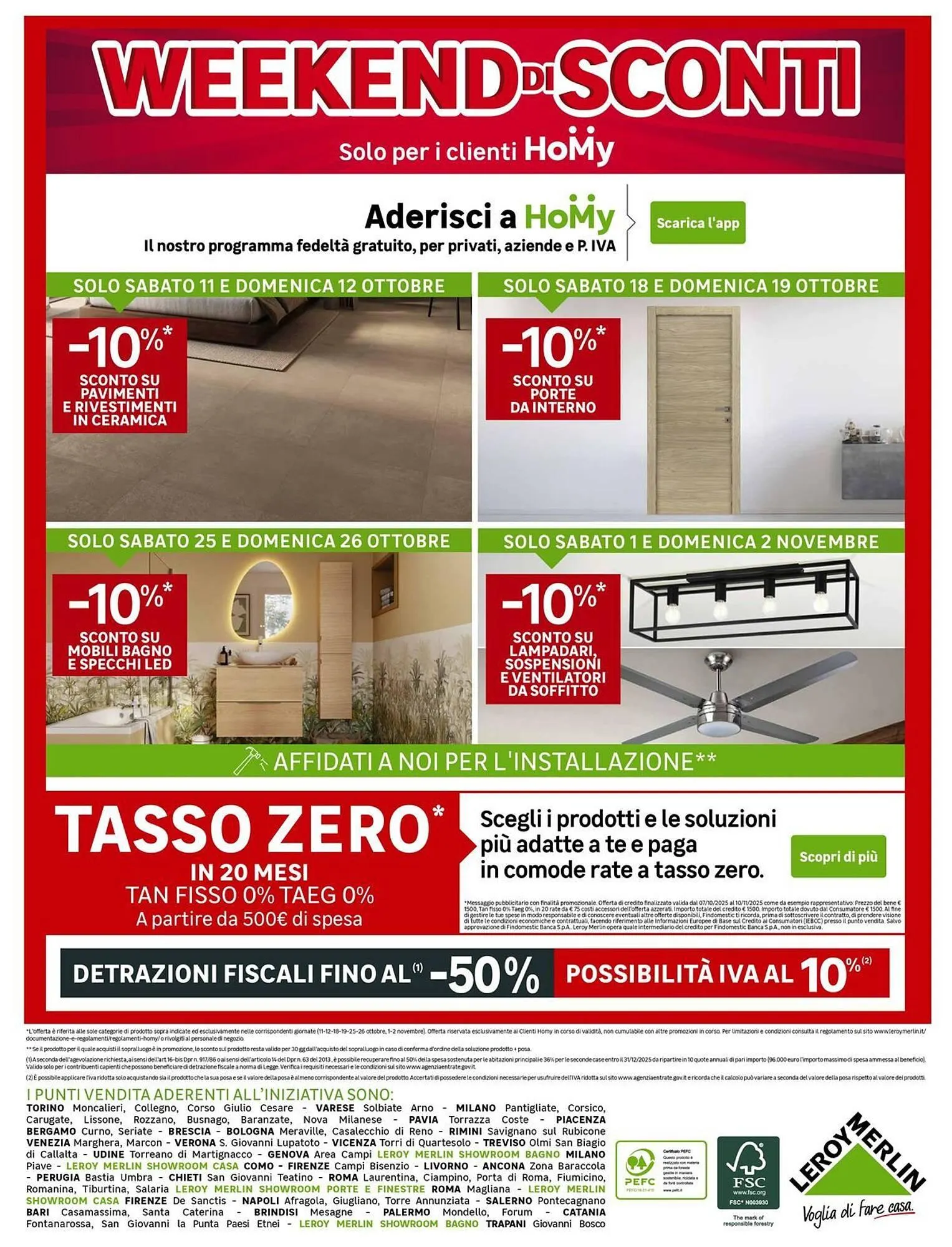 Volantino Leroy Merlin da 7 ottobre a 10 novembre di 2025 - Pagina del volantino 20