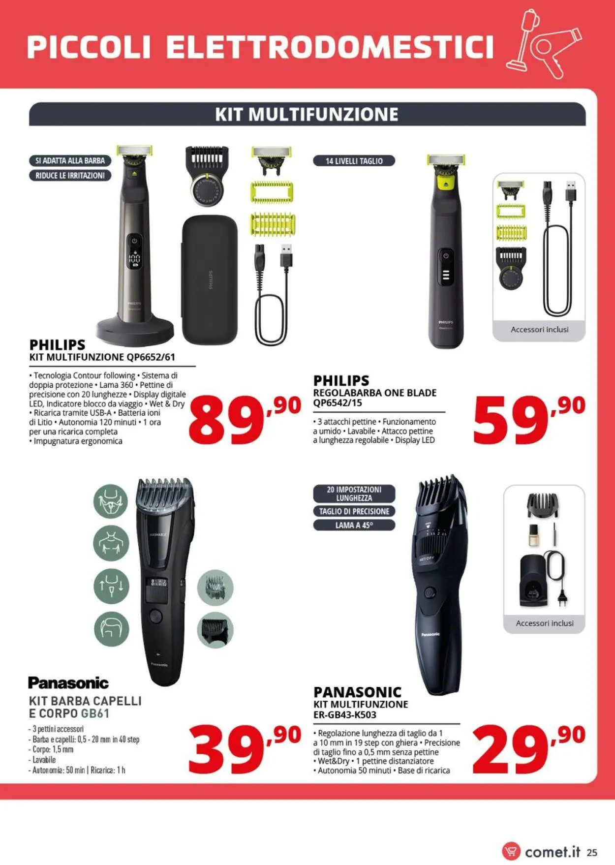 Comet Volantino attuale da 6 giugno a 18 giugno di 2025 - Pagina del volantino 25