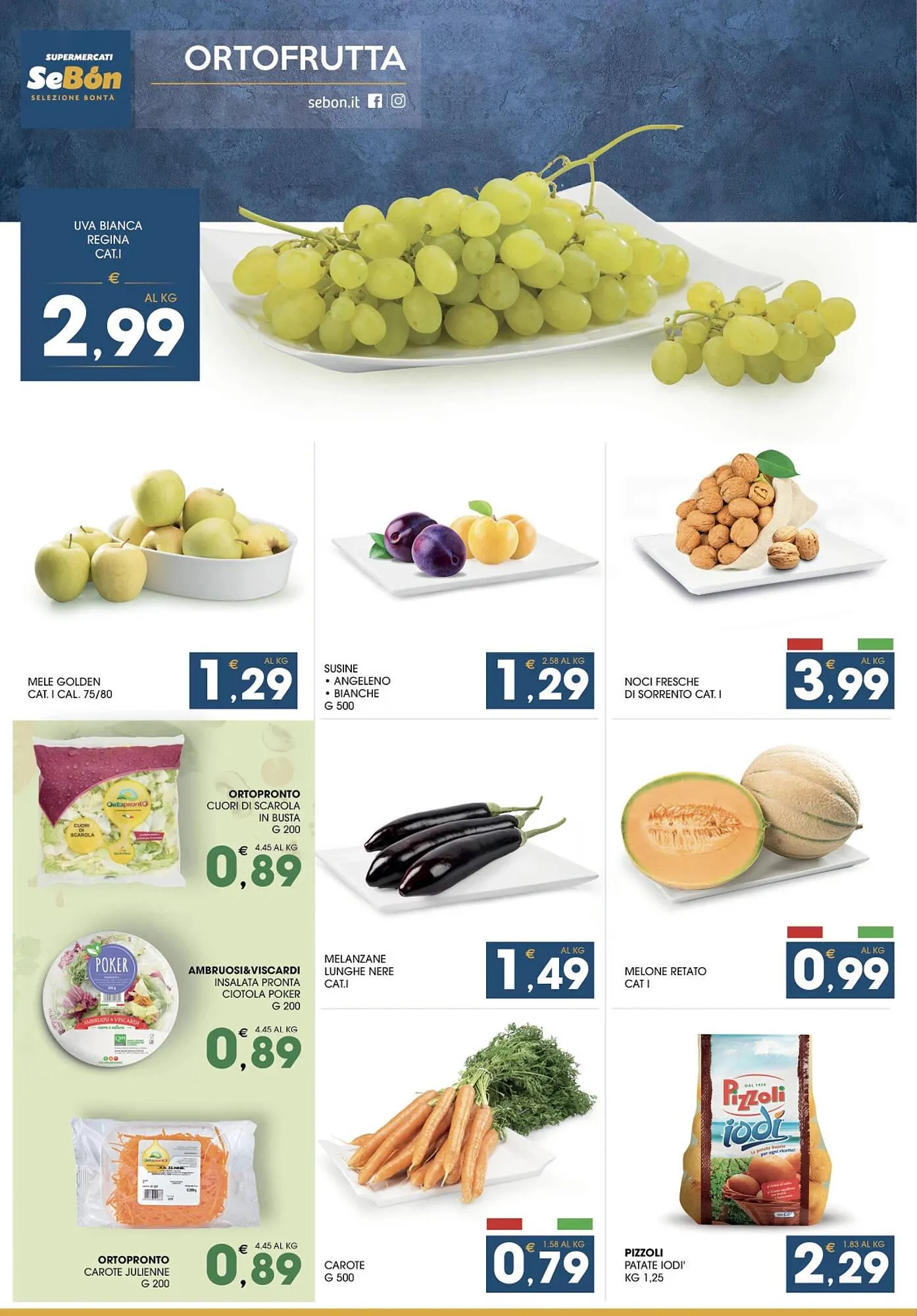 Volantino SeBón Supermercati da 20 settembre a 30 settembre di 2024 - Pagina del volantino 4