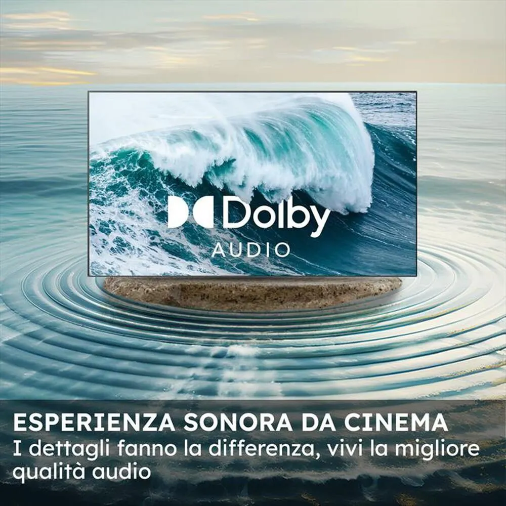 HAIER - Smart TV QLED UHD 4K 43" H43Q80FUX-Nero