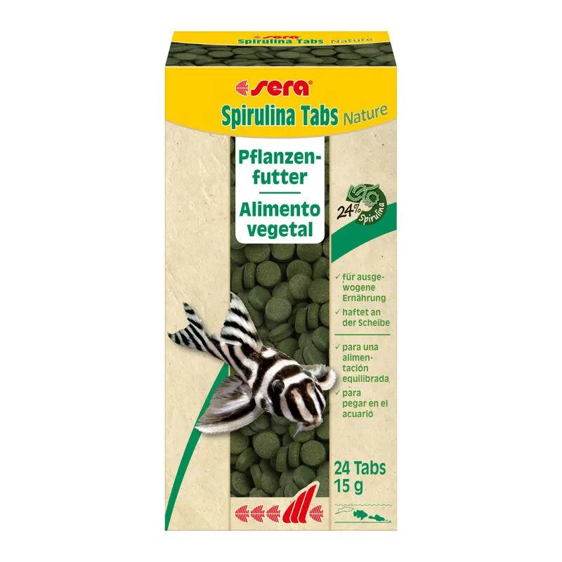 Sera Spirulina-Tabs Nature 24 tabs 000112222