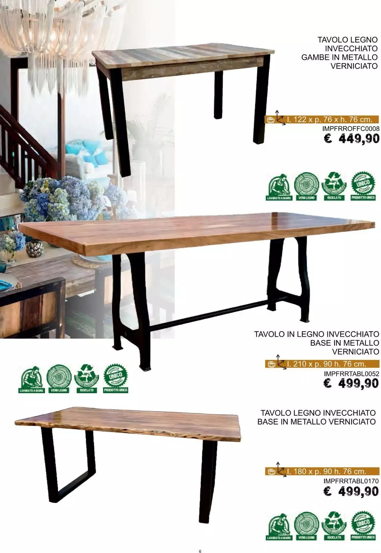 La Prealpina - Catalogo Mobili Etnici e industrial da 10 gennaio a 31 dicembre di 2024 - Pagina del volantino 6