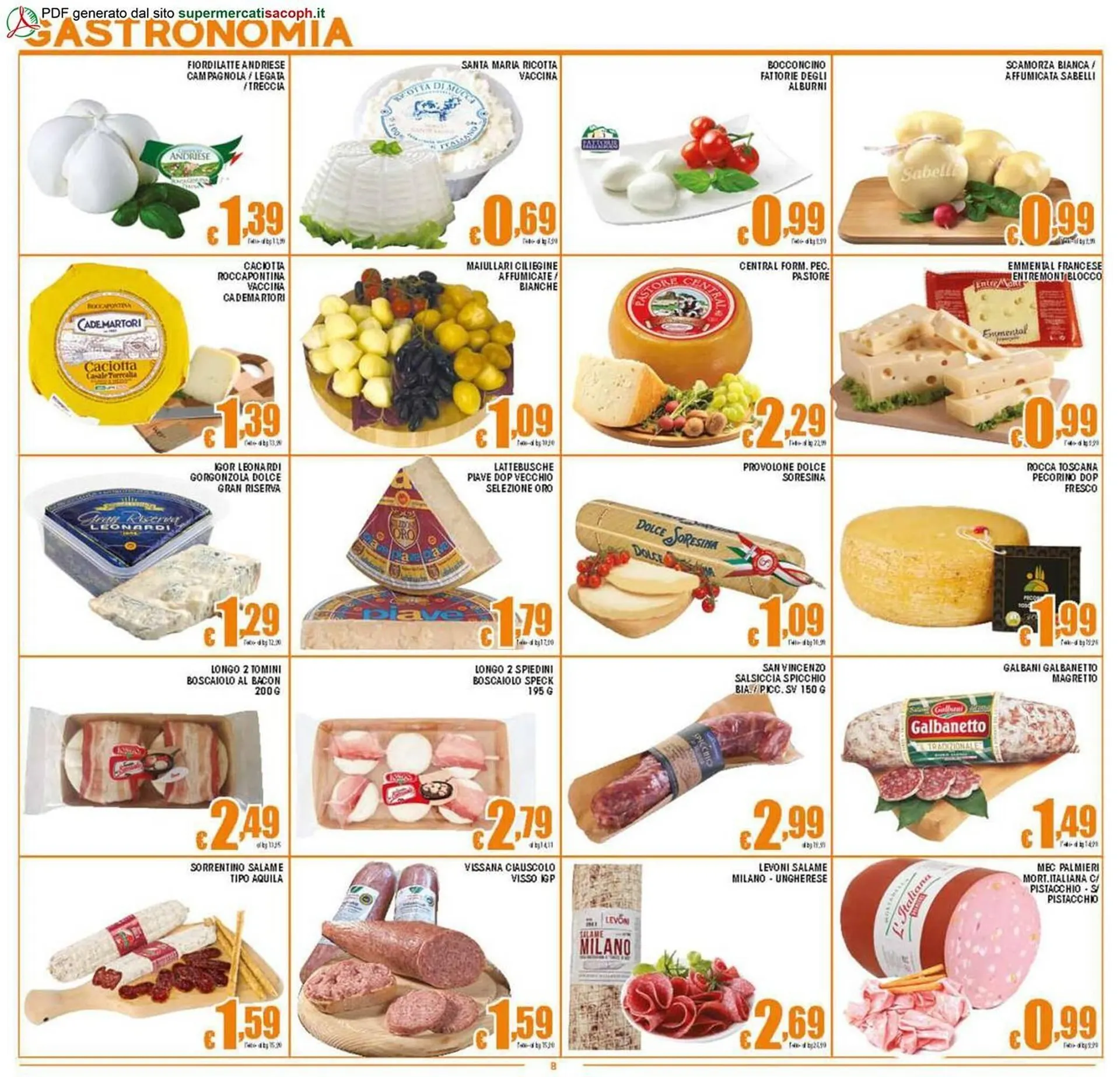 Volantino Sacoph da 27 novembre a 5 dicembre di 2025 - Pagina del volantino 8