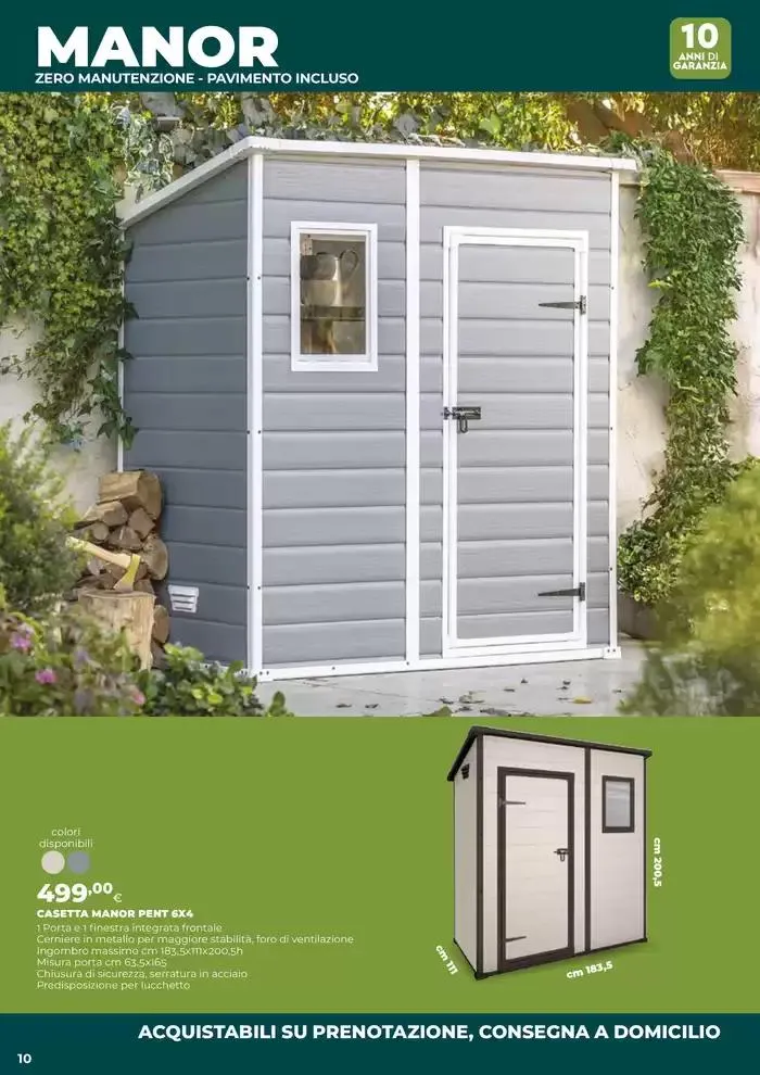 Casette da giardino da 13 marzo a 7 maggio di 2025 - Pagina del volantino 10