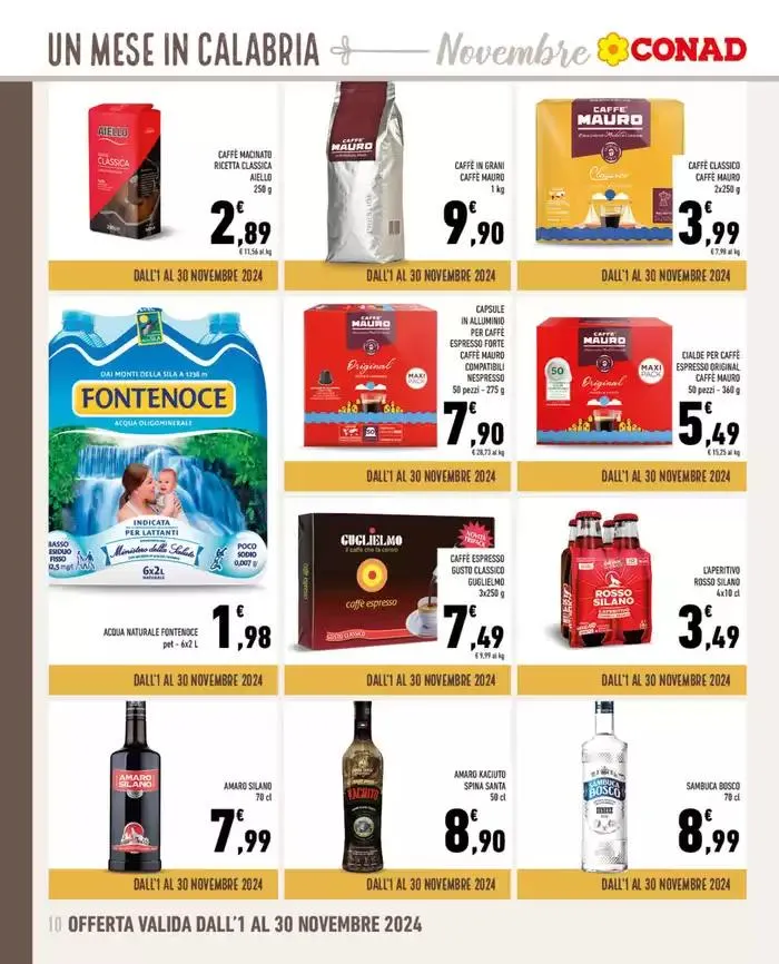 Un Mese in Calabria da 1 novembre a 30 novembre di 2024 - Pagina del volantino 10