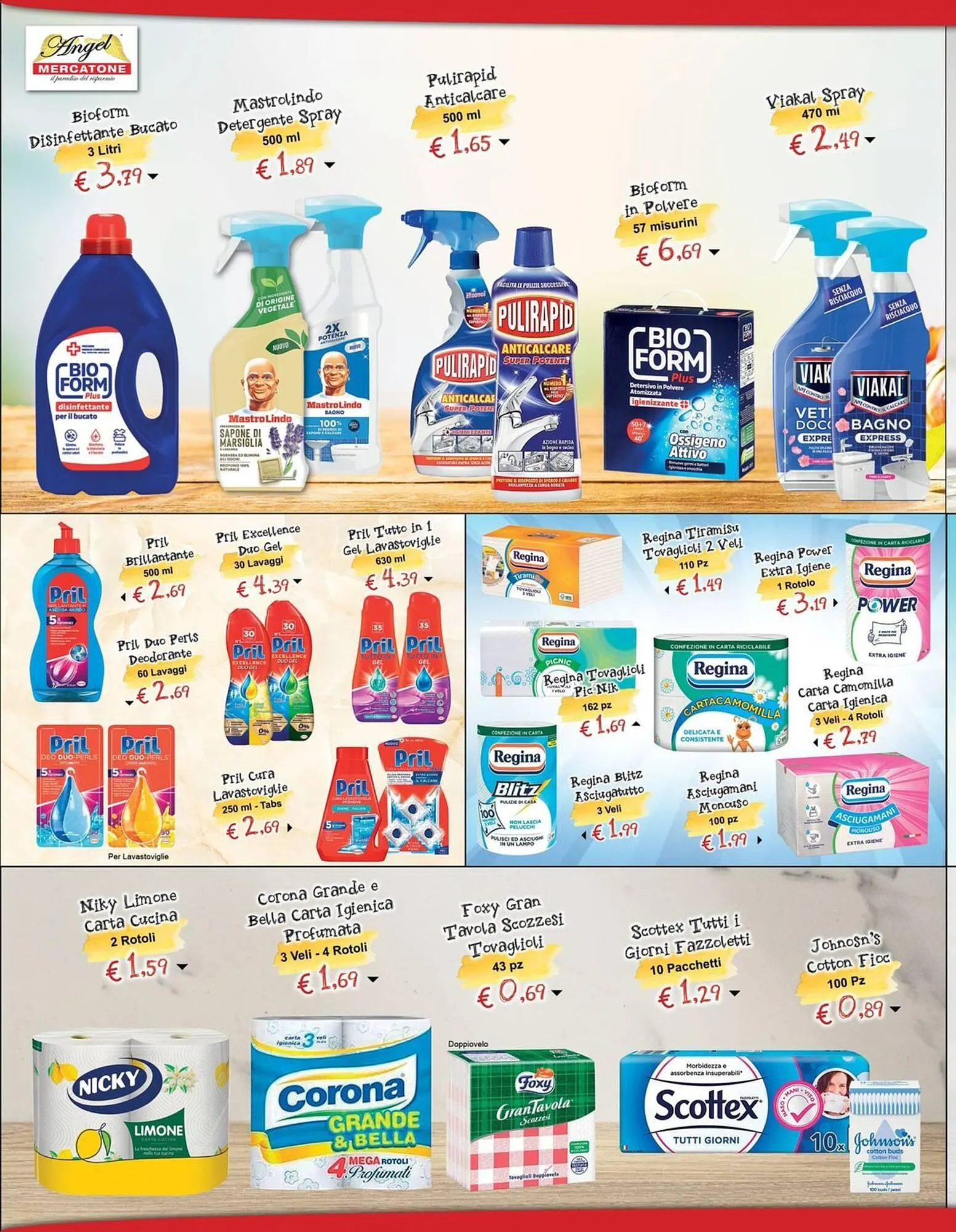 Volantino Angel Mercatone da 3 maggio a 19 maggio di 2024 - Pagina del volantino 7