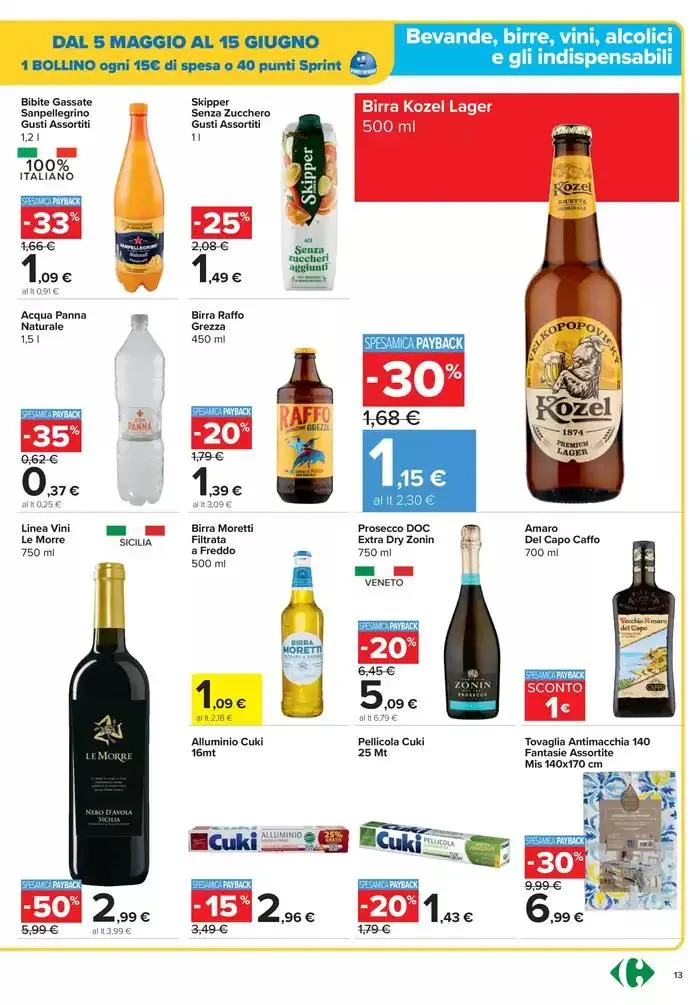 Super offerte da 8 maggio a 21 maggio di 2025 - Pagina del volantino 13