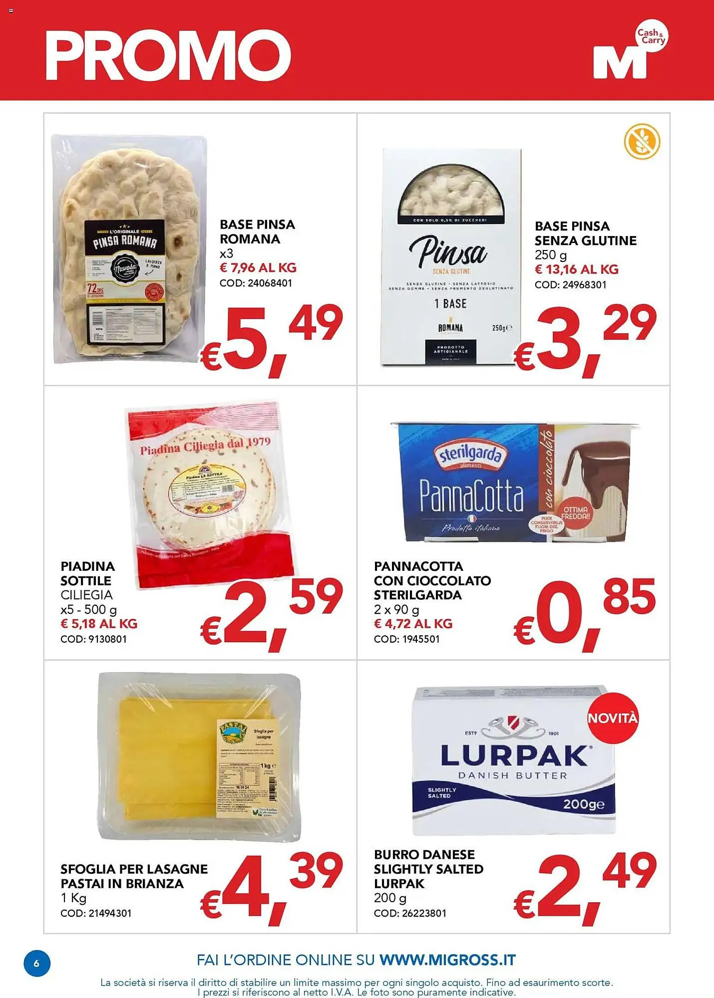 Volantino Migross Supermercati e Market da 12 marzo a 25 marzo di 2026 - Pagina del volantino 6